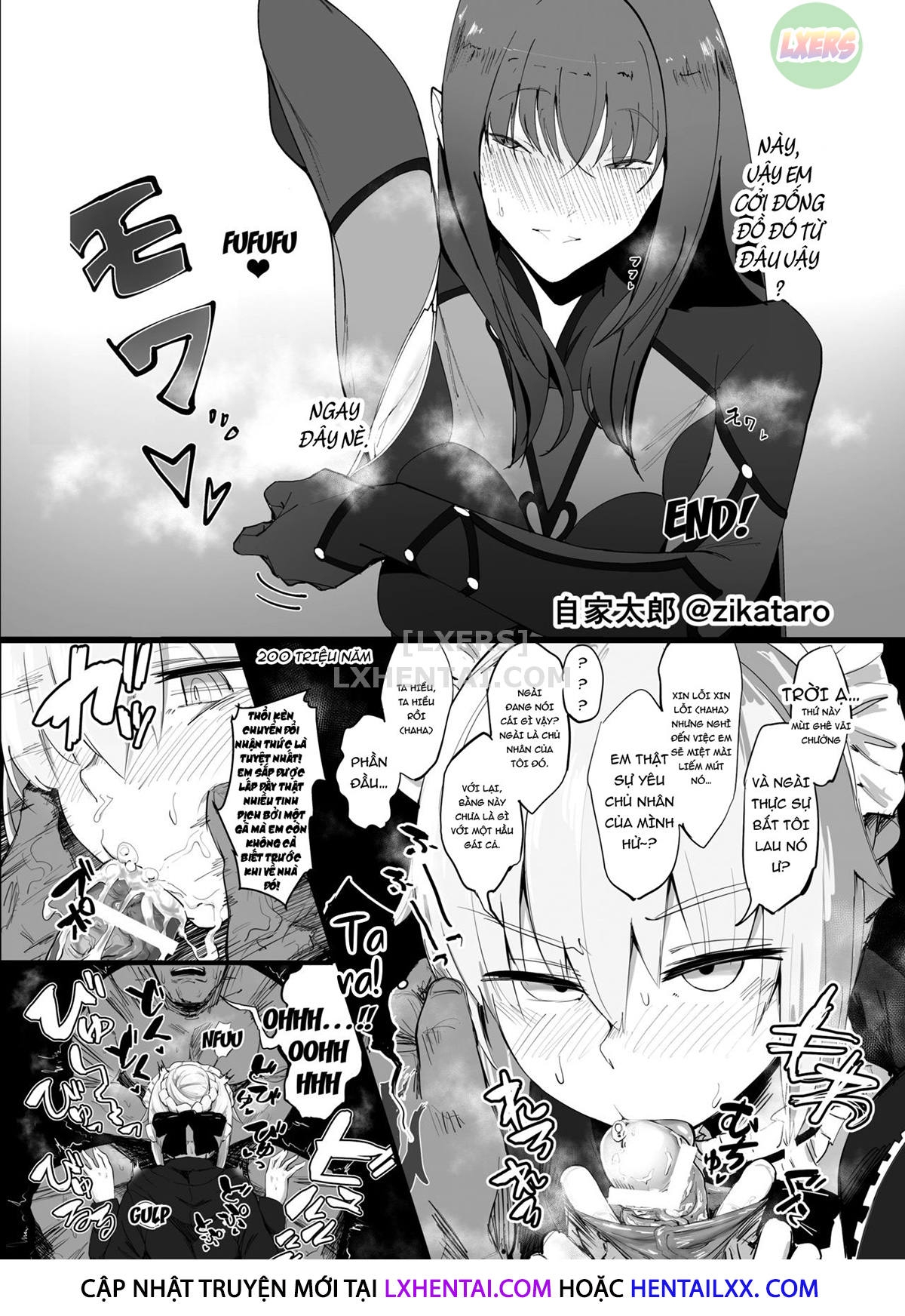 Đọc truyện hentai Yarichin Ni Gohoushi Sex Suru Nama Onaho To Seishori Maid Netorase Hon - Oneshot