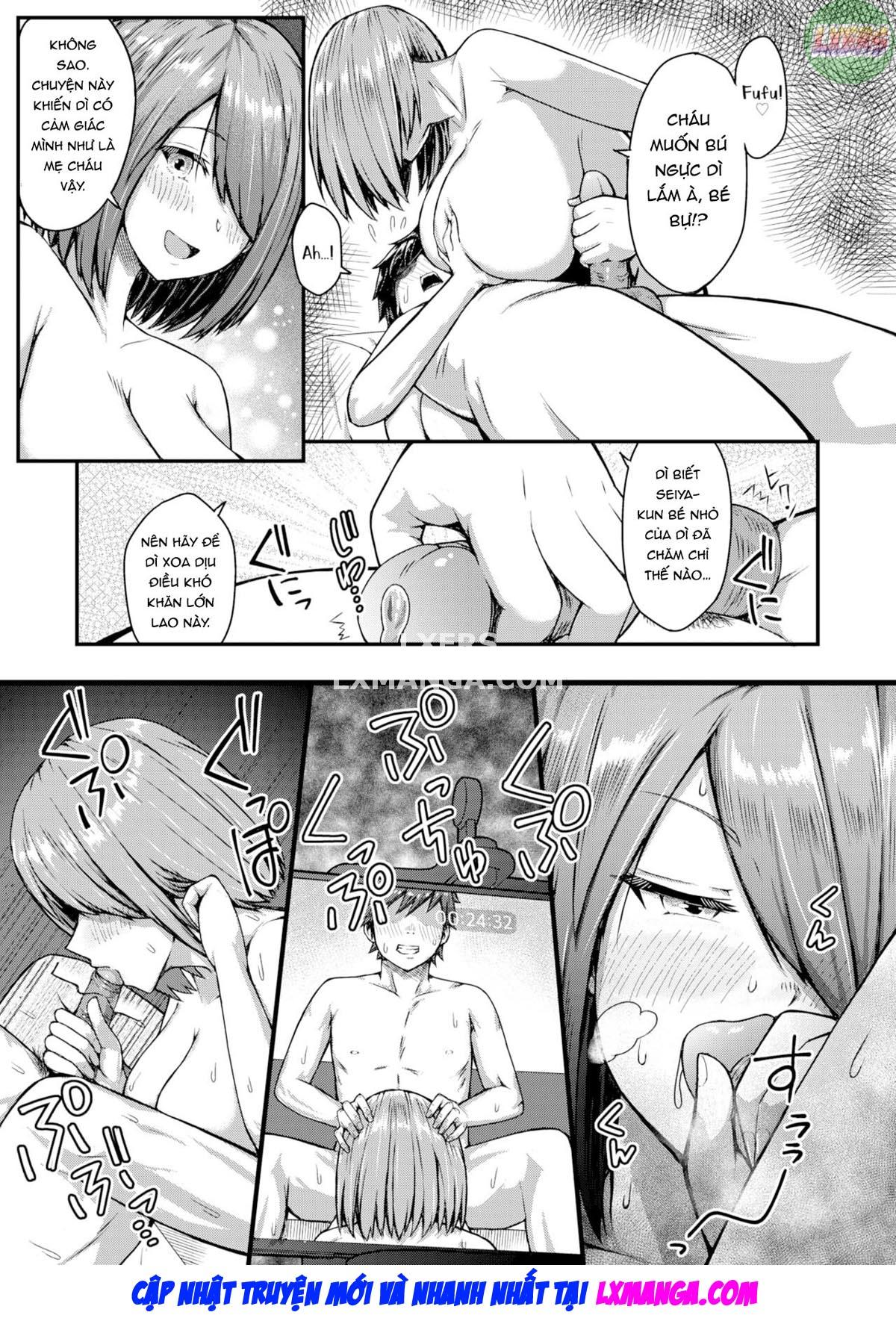 Đọc truyện hentai Nhờ cháu ngủ với vợ chú - Oneshot