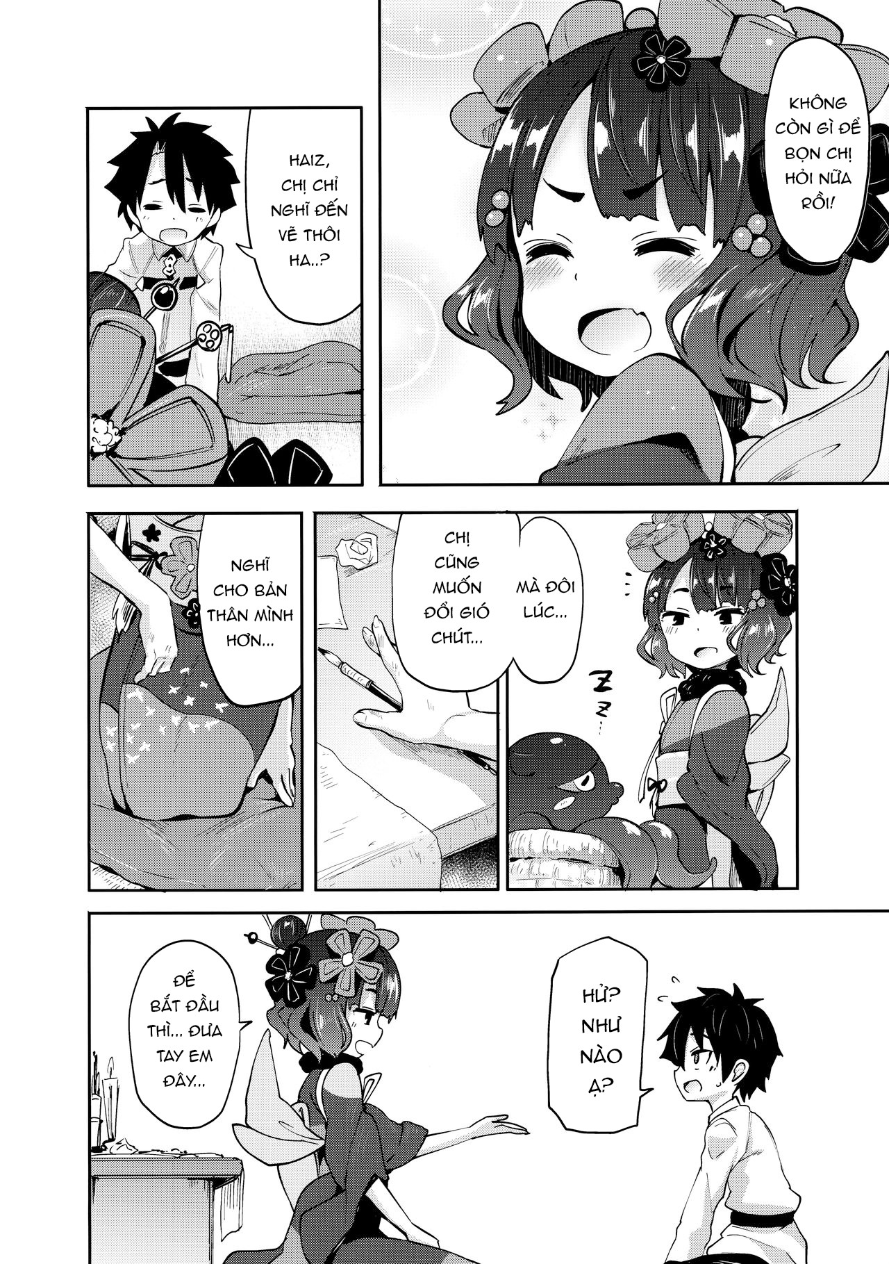 Đọc truyện hentai Master-Shota và Hokusai-chan - Oneshot