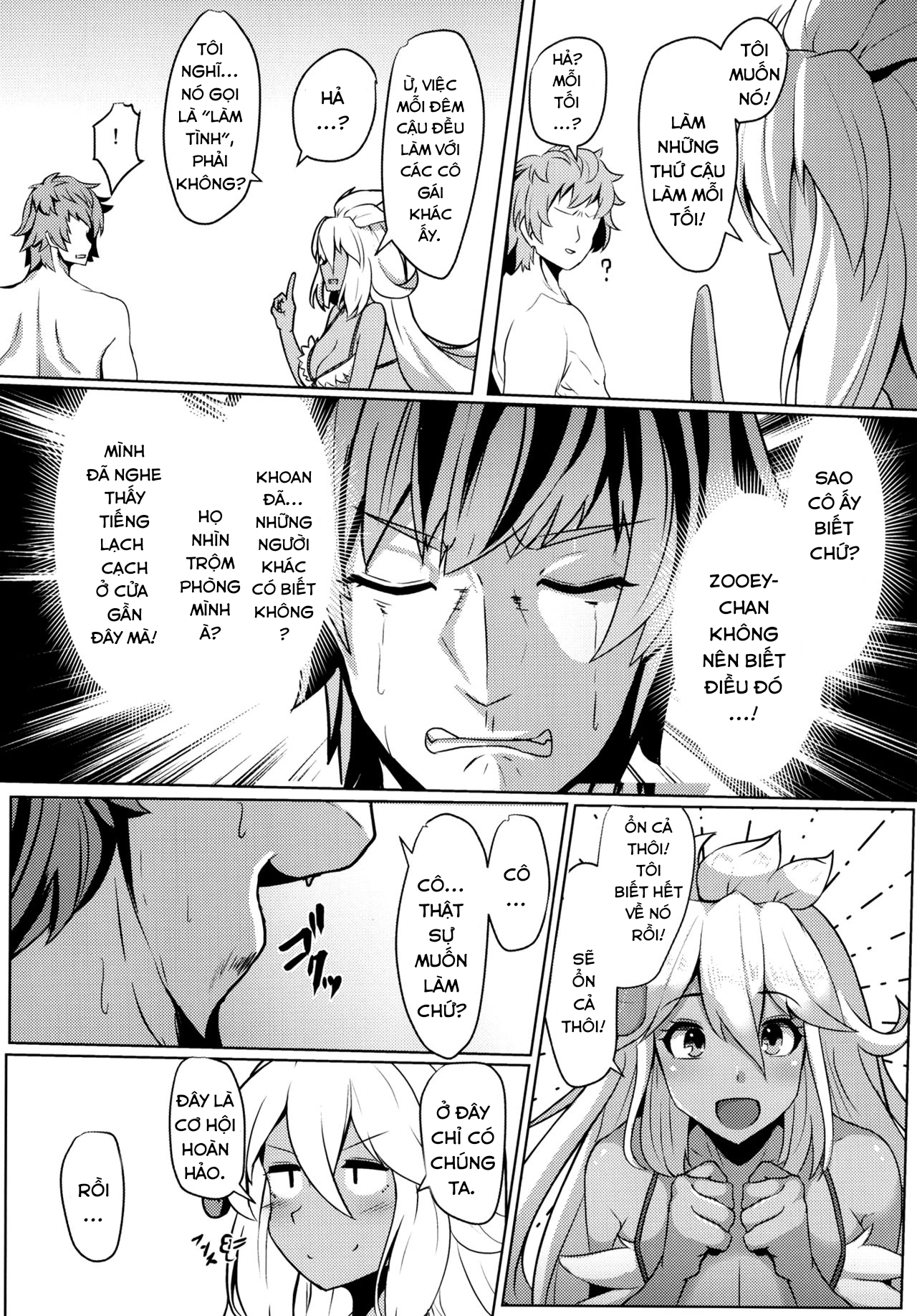 Đọc truyện hentai Zooey-chan to Ecchi Shiyou! - Oneshot