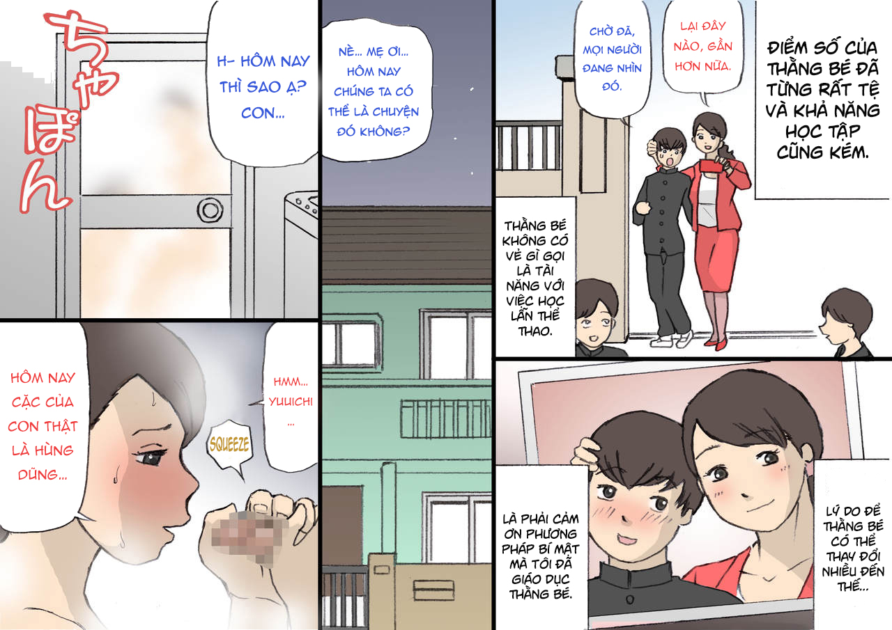 Đọc truyện hentai Okaa-san wa Homete Nobasu Kyouiku Houshin - Chap 1.1