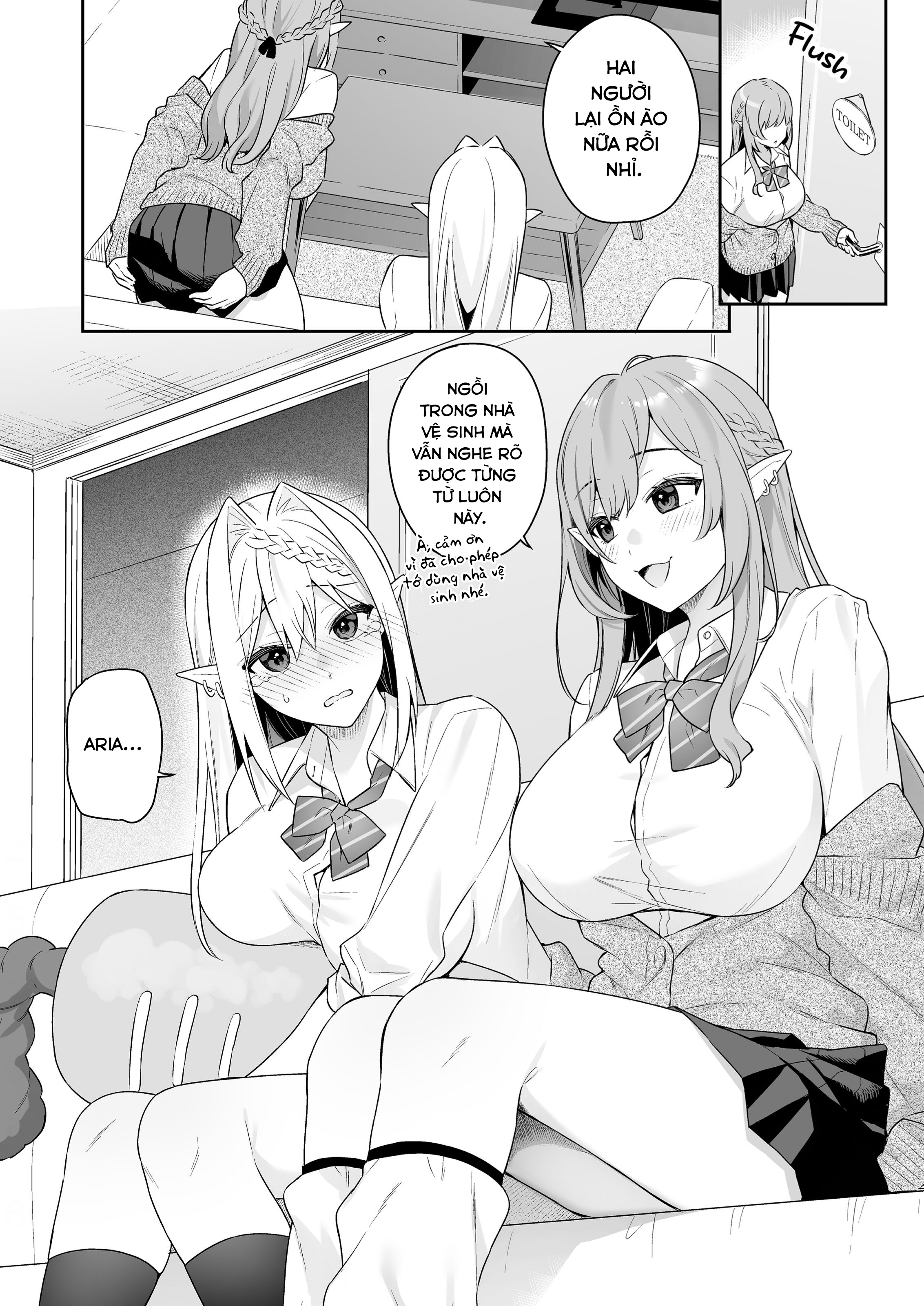 Đọc truyện hentai Nàng Elf ăn chay nhưng lại thèm thịt - Oneshot