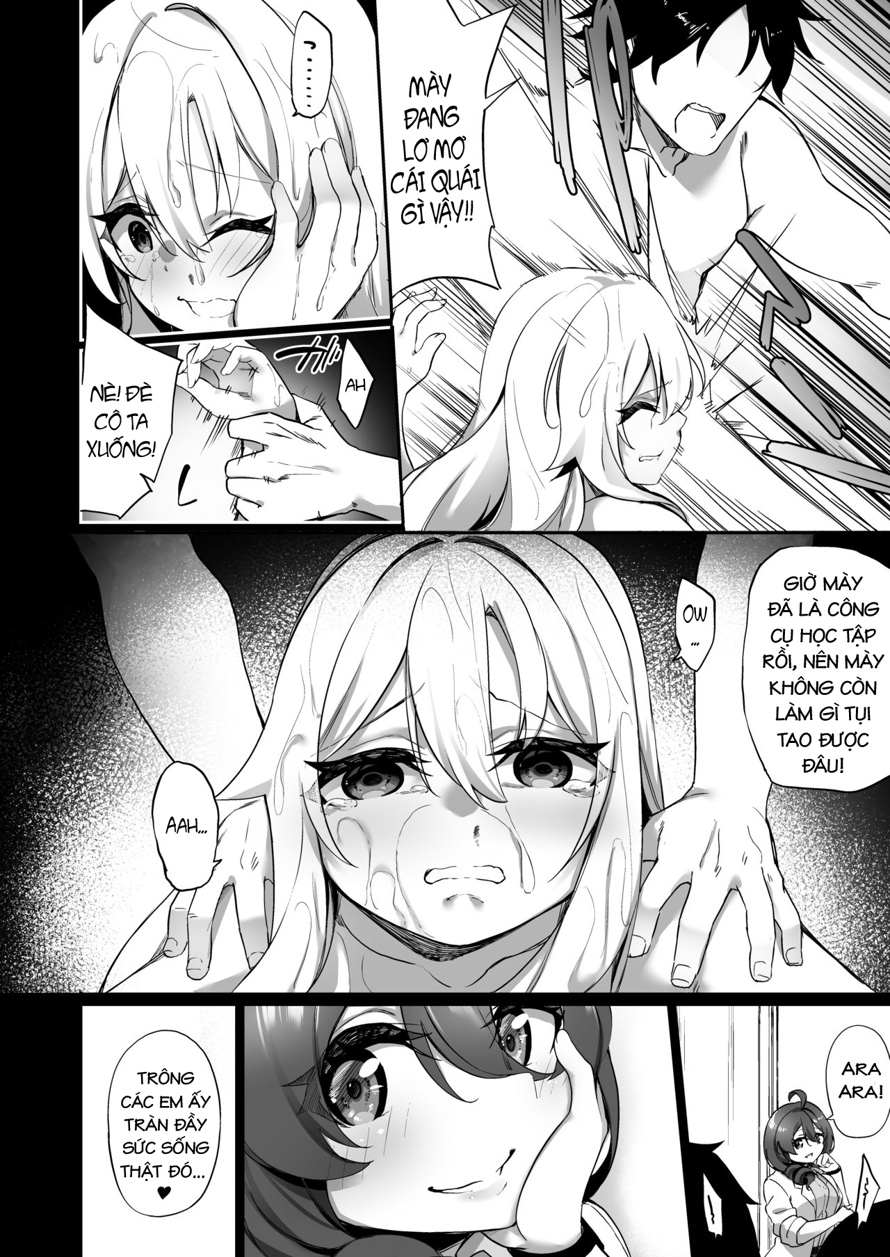 Đọc truyện hentai Ninshin Shussan Taiken Gakushuu no Kyouzai ni Sareta Ore - Oneshot