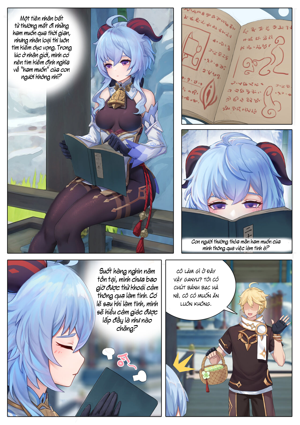 Đọc truyện hentai Dạy Ganyu Cách Làm Tình - Bantumlum