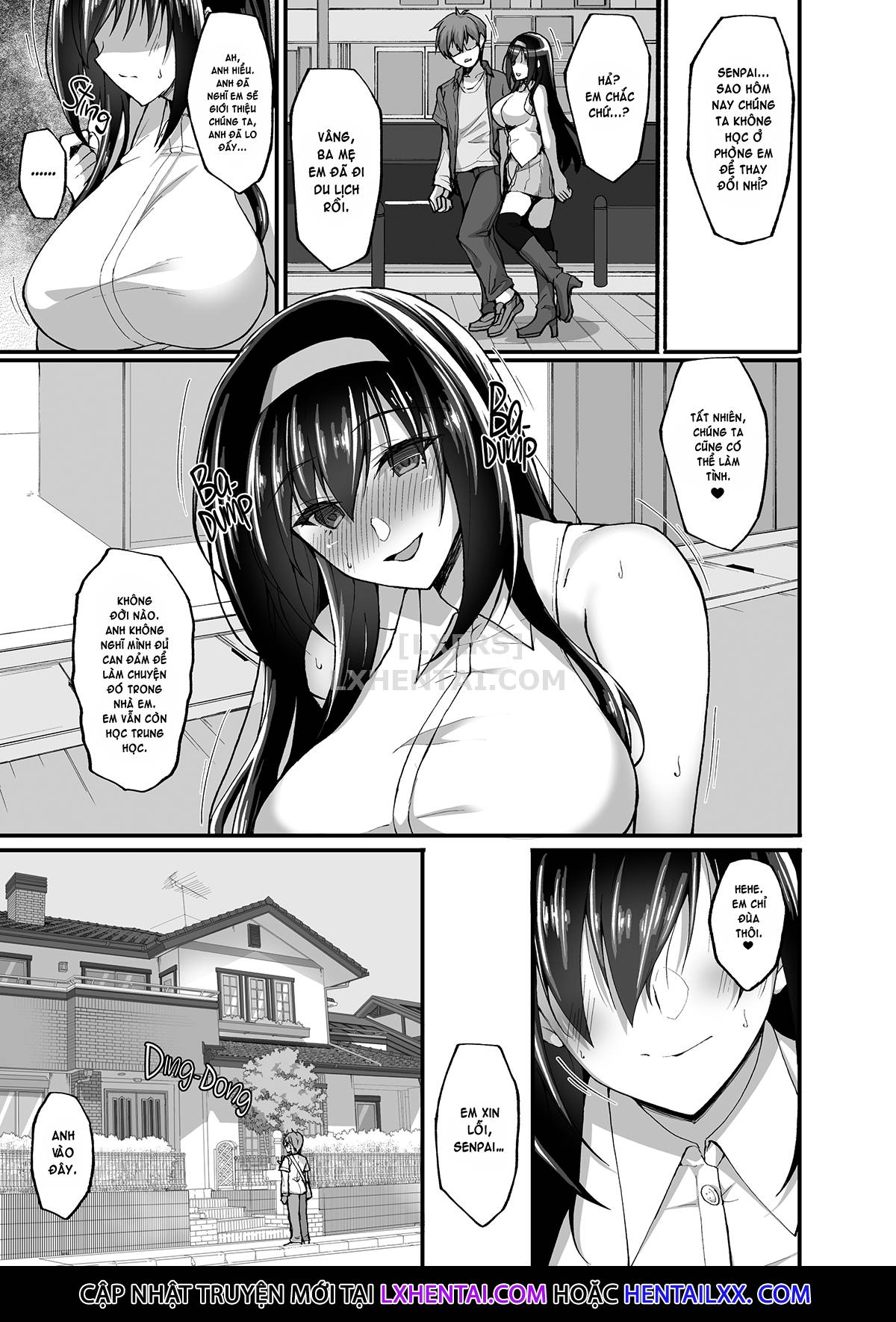 Đọc truyện hentai Netorare Kouhai Kanojo - Chap 3 - A Body and Mind Craving Pleasure