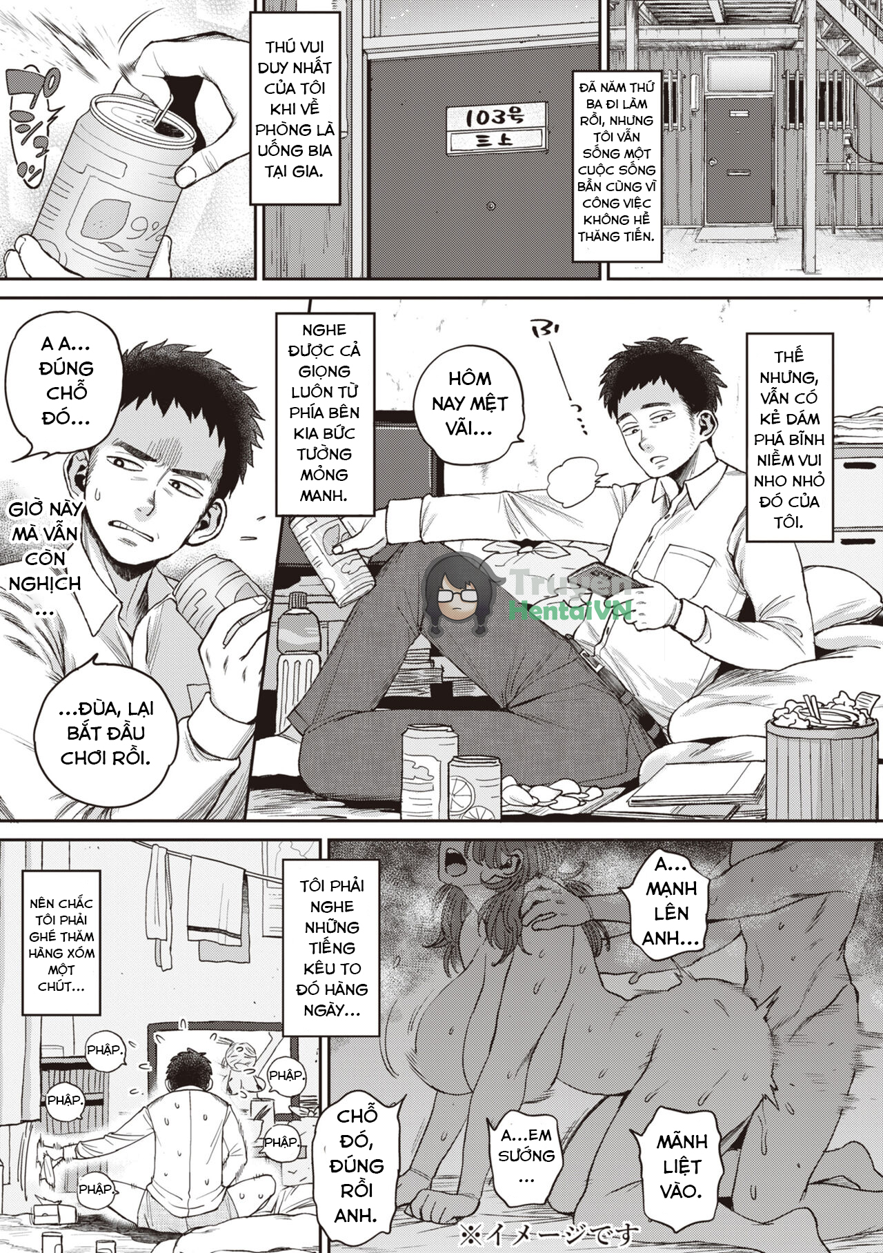 Đọc truyện hentai Hitodzuma no uso wa sugu bareru - Chap 4