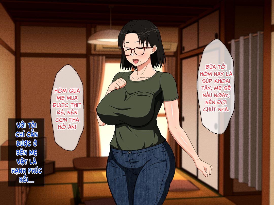 Đọc truyện hentai Khao khát người mẹ vú bự trong căn phòng nhỏ - Chap 1
