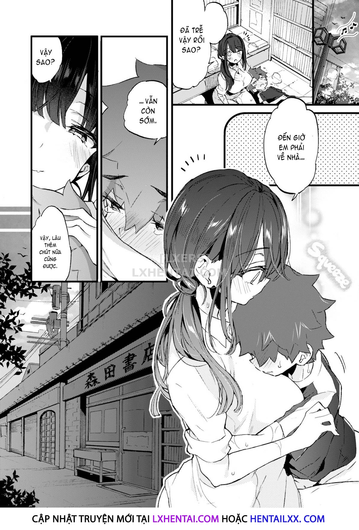 Đọc truyện hentai Boku to Shoten no Onee-san - Oneshot