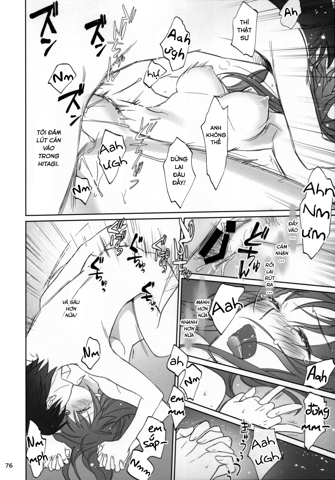 Đọc truyện hentai Hitagi family (Bakemonogatari) - Chap 3.3- End.