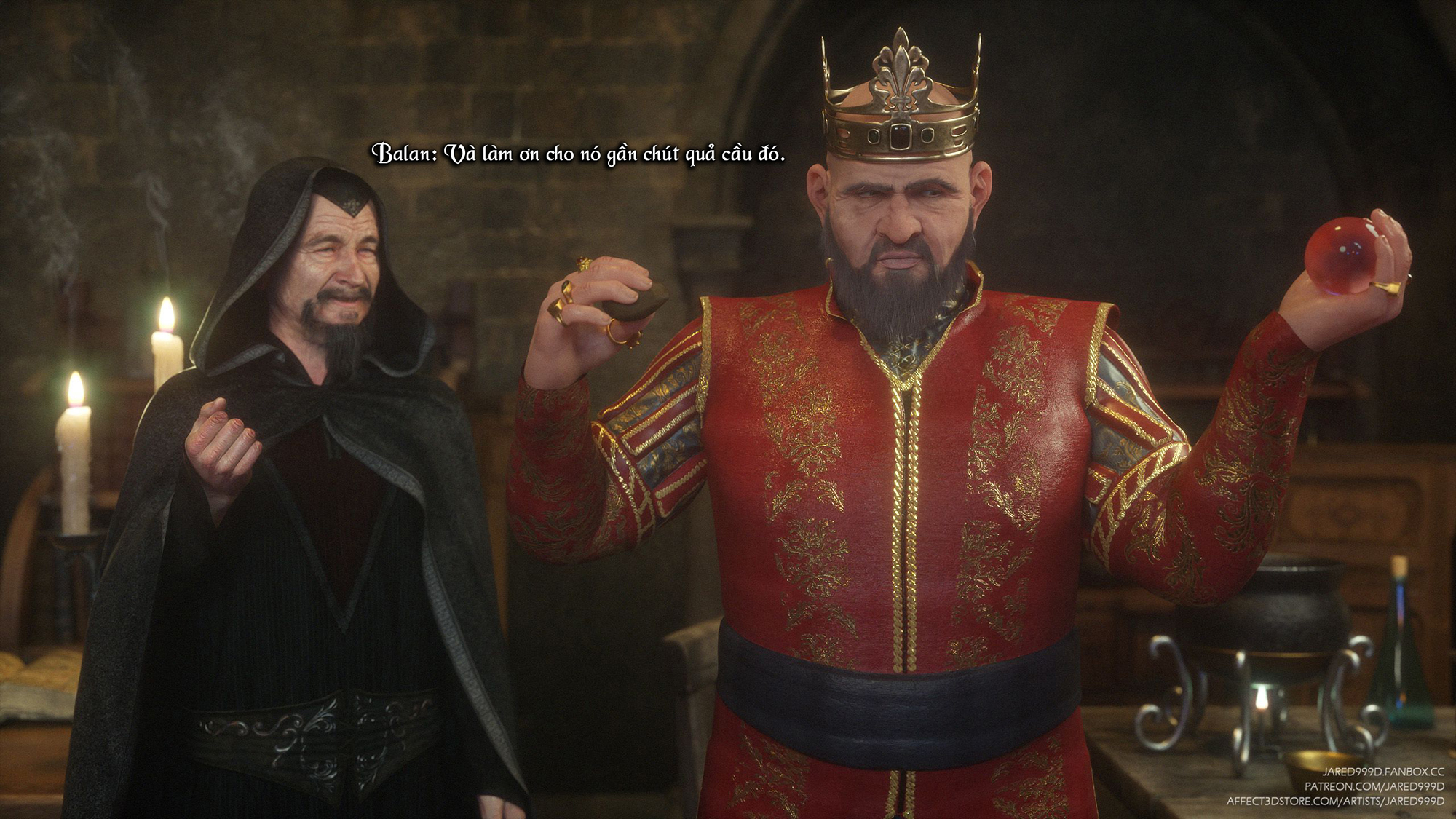 Đọc truyện hentai Fallen Lady - Vol 2 - Chap 5: Buổi thiết triều cực khoái