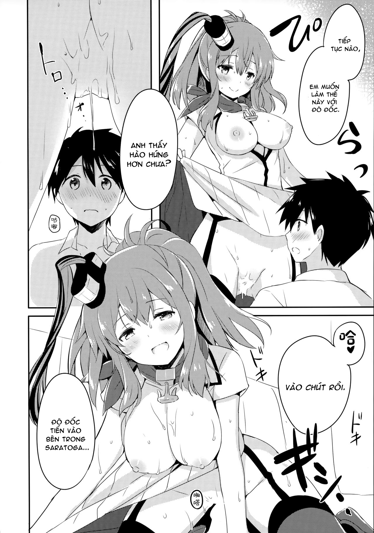 Đọc truyện hentai Đúng. Đô đốc Sara đang ở đây - Oneshot