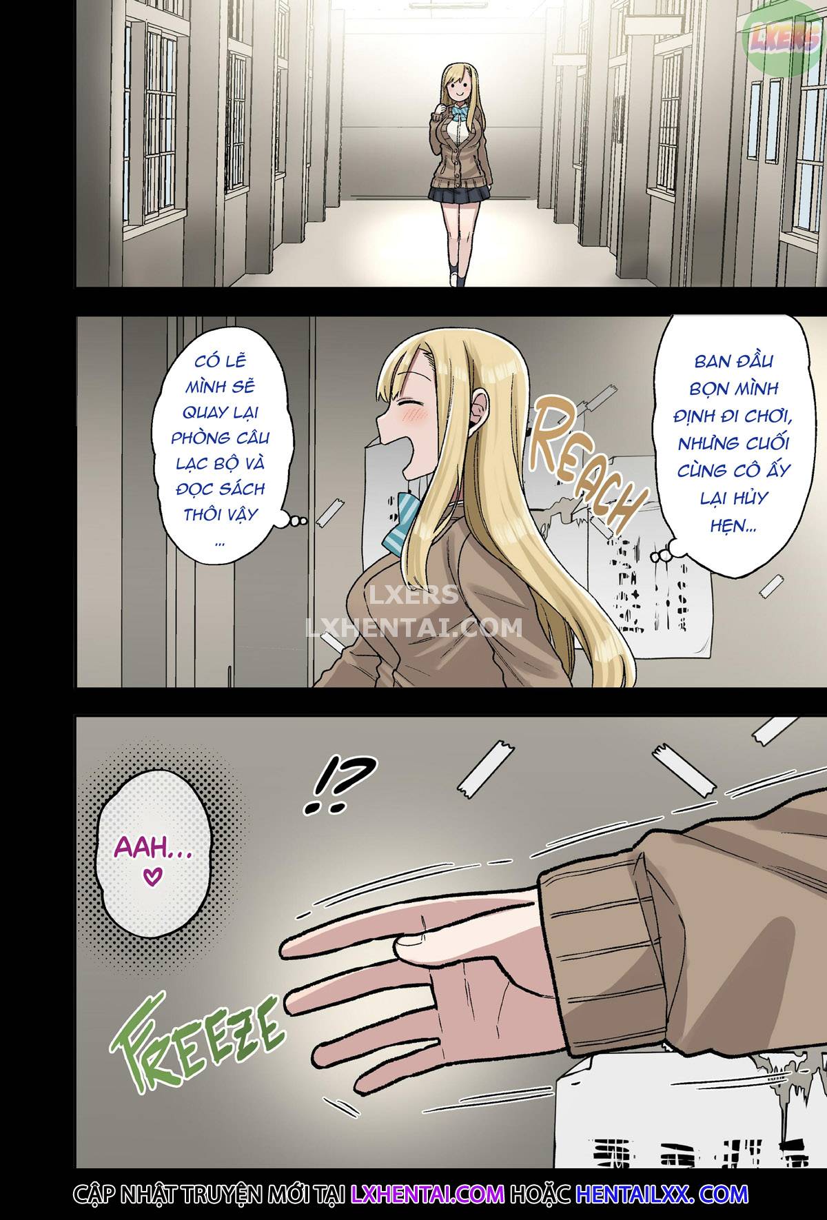 Đọc truyện hentai Vì senpai cho phép nên tôi đã làm chuyện đó với chị ấy - Chap 1 - Full Color