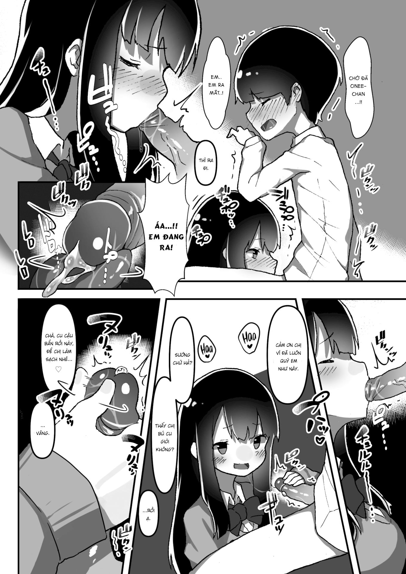 Đọc truyện hentai Hoan lạc mỗi ngày - Chap 2 - Chị gái thích bú cu