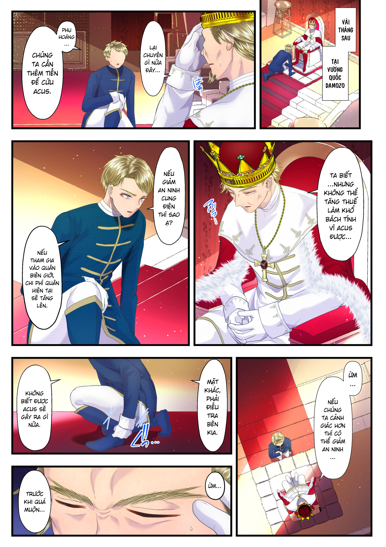 Đọc truyện hentai Huấn luyện hoàng tử bán nước của điếm quý tộc ~Phân chia lãnh thổ~ - Oneshot