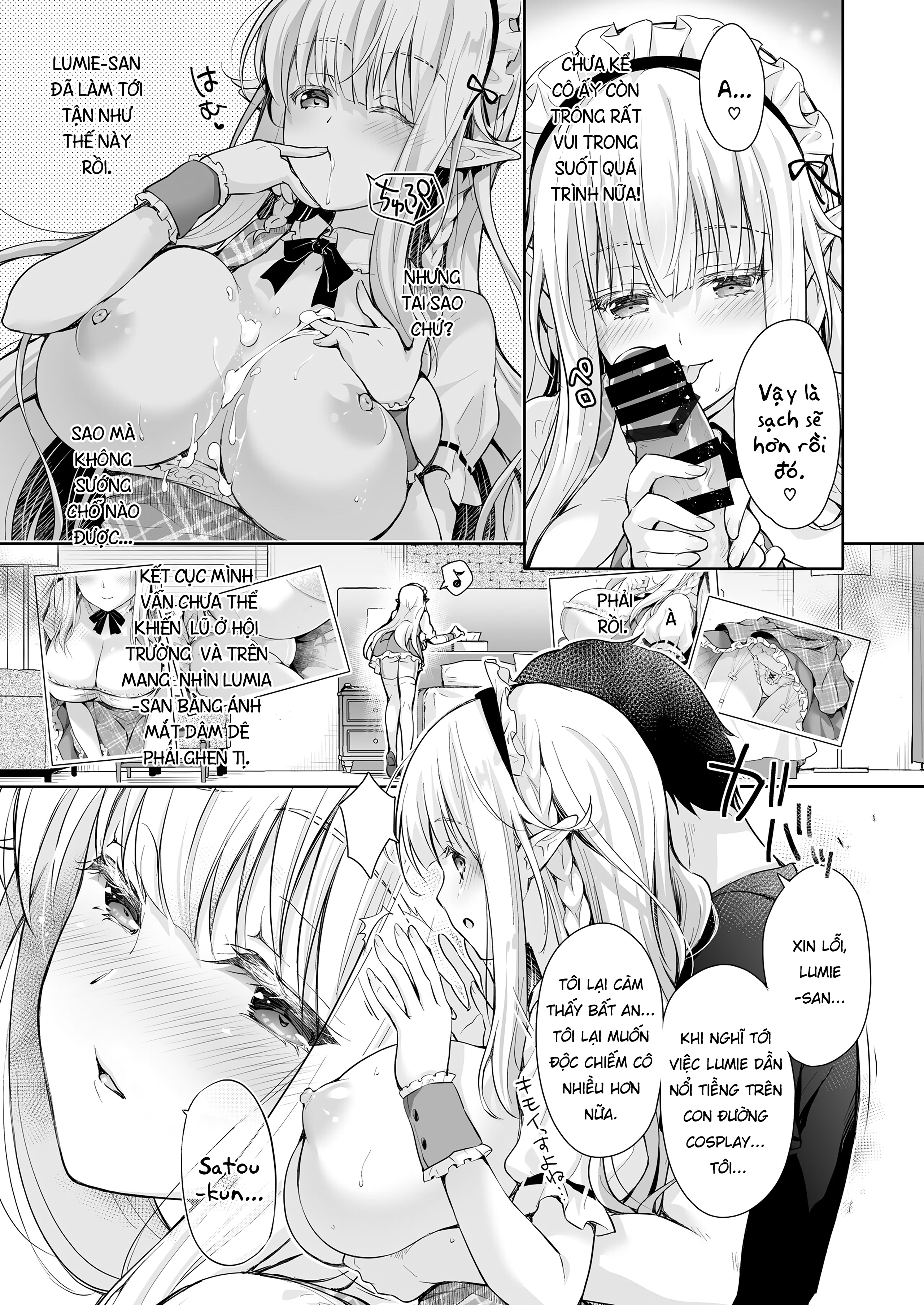 Đọc truyện hentai OtaCir no Elf Hime - Chap 3