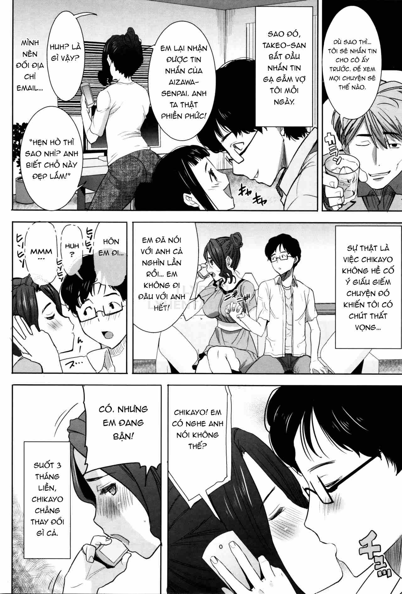 Đọc truyện hentai Kare Ni... Dakaremashita. Ato, Ne... - Chap 9