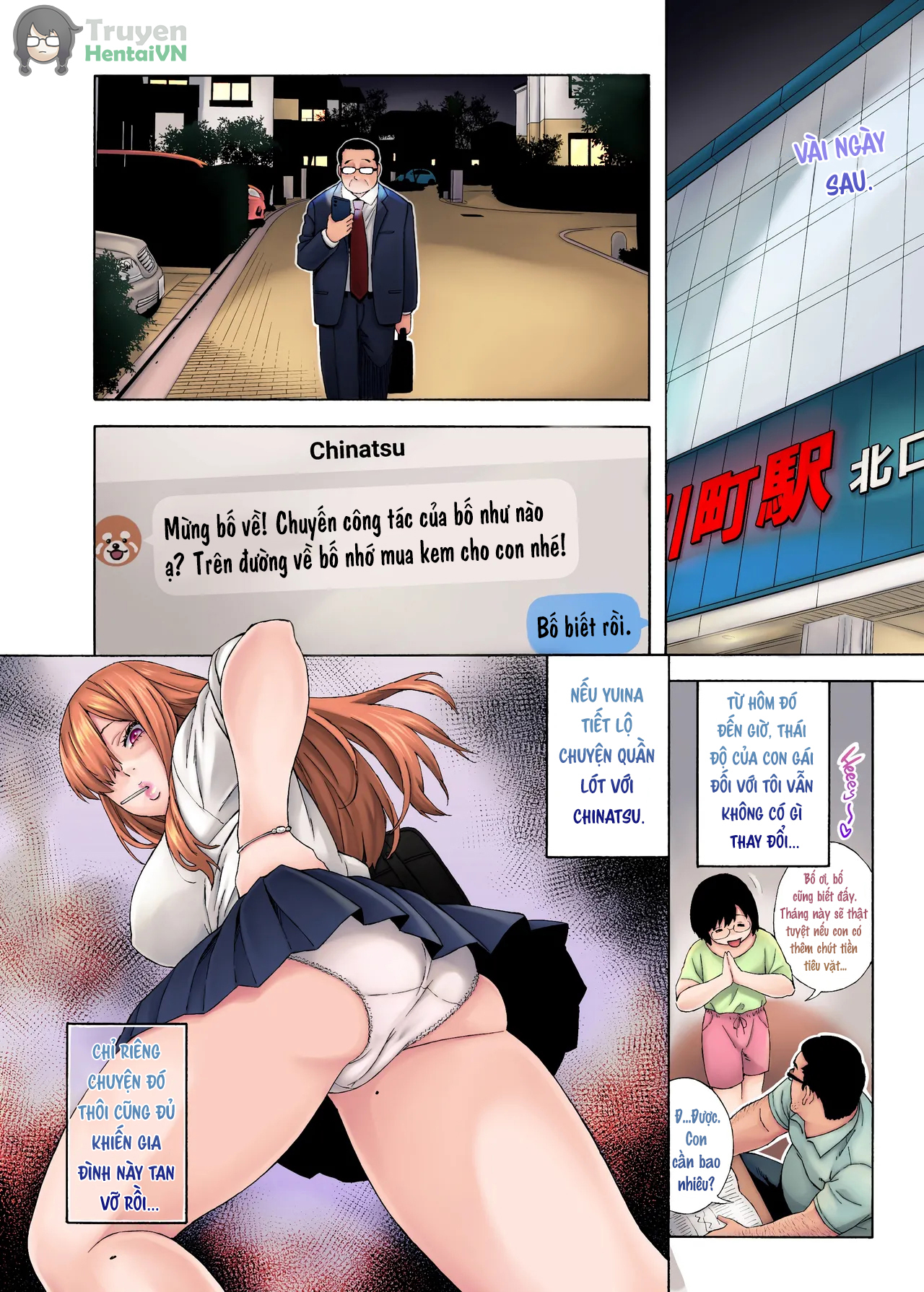Đọc truyện hentai Musume no Tomodachi ga Yuuwaku Suru - Oneshot