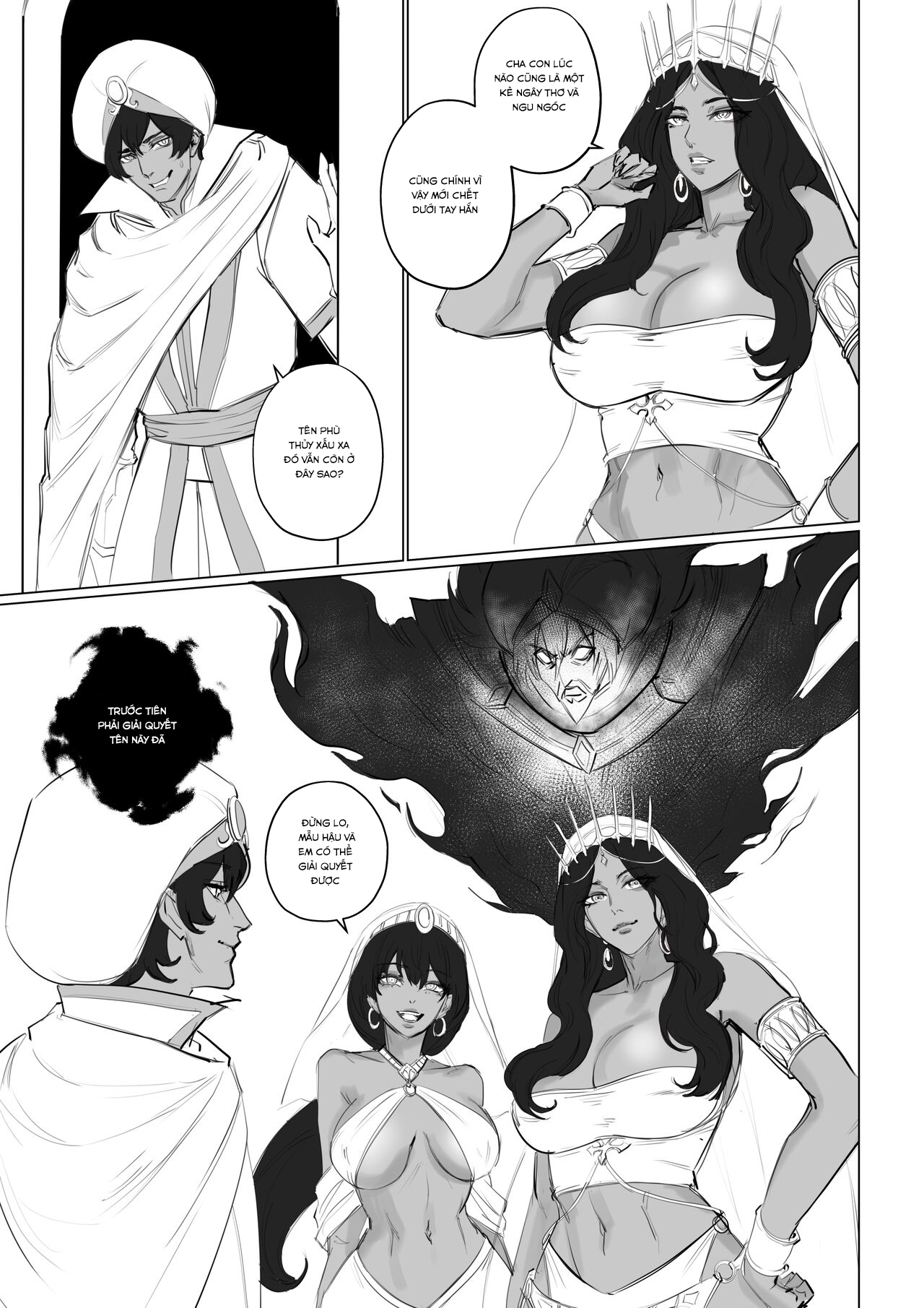 Đọc truyện hentai Phù thủy độc ác - Oneshot