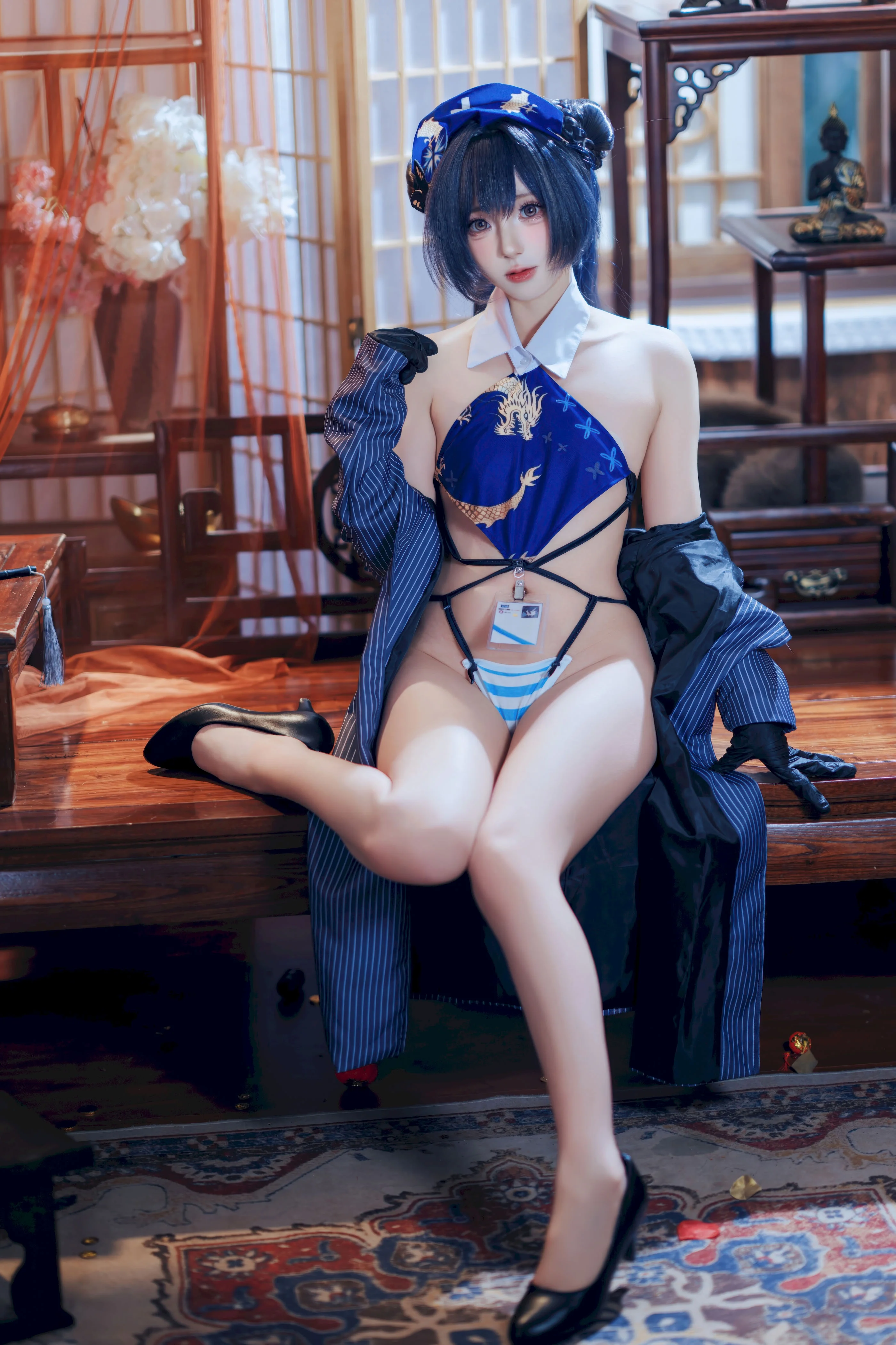 Đọc truyện hentai Tuyển tập Albums siêu phẩm Cosplay - Chap 1410 - Saionji Minamika, Azure Archives, Hime Saki