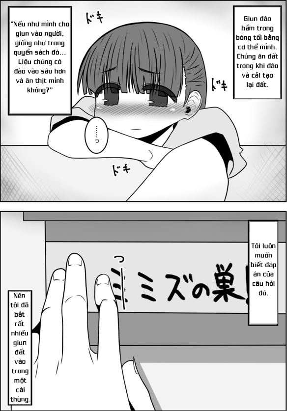 Đọc truyện hentai Mimizu Senbiki, Hako no Naka! - Oneshot