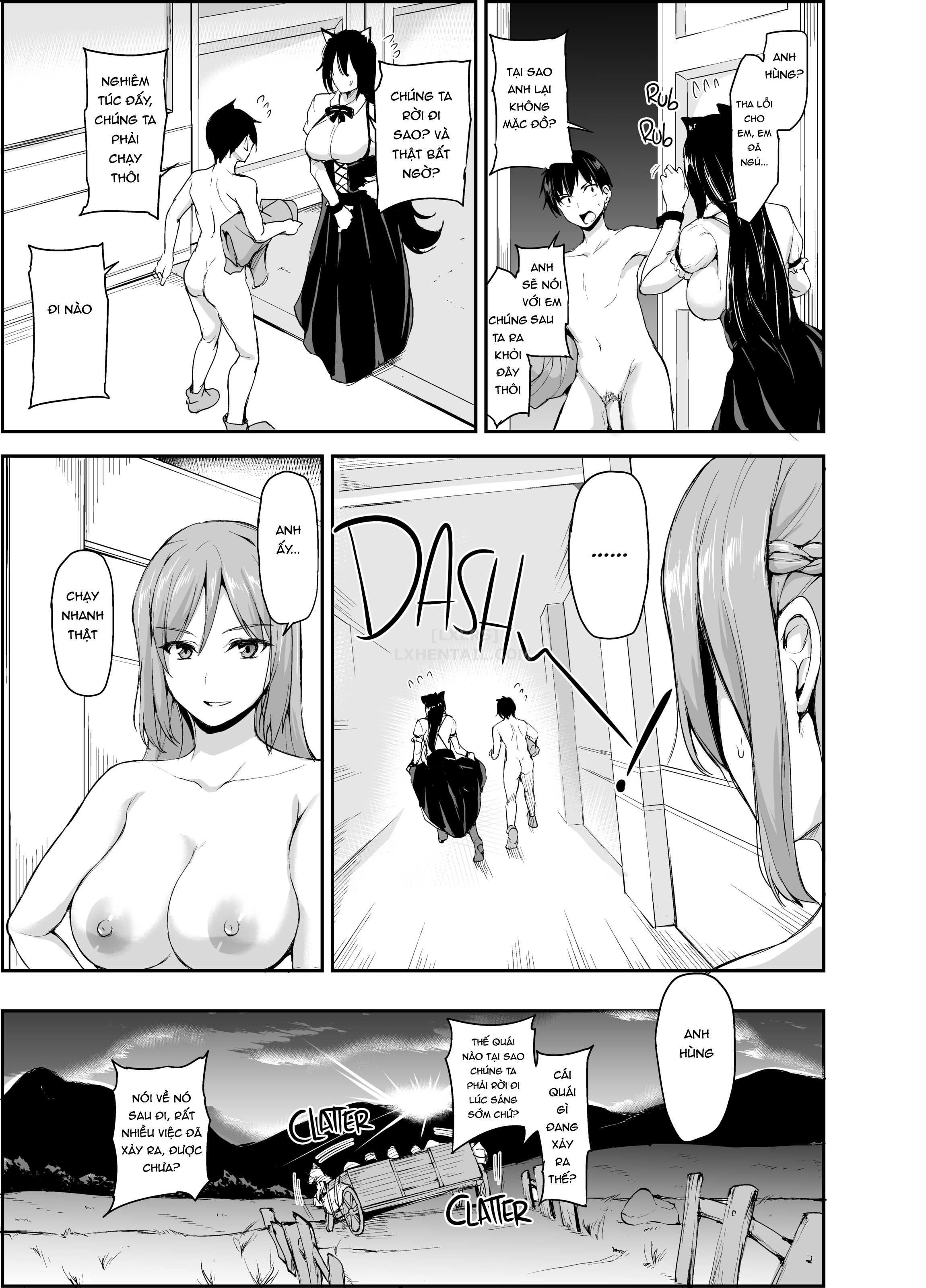 Đọc truyện hentai Tales of a Harem in Another World - Chap 4 - Opulence and Beauty!? Orgy in the Queens Chamber!