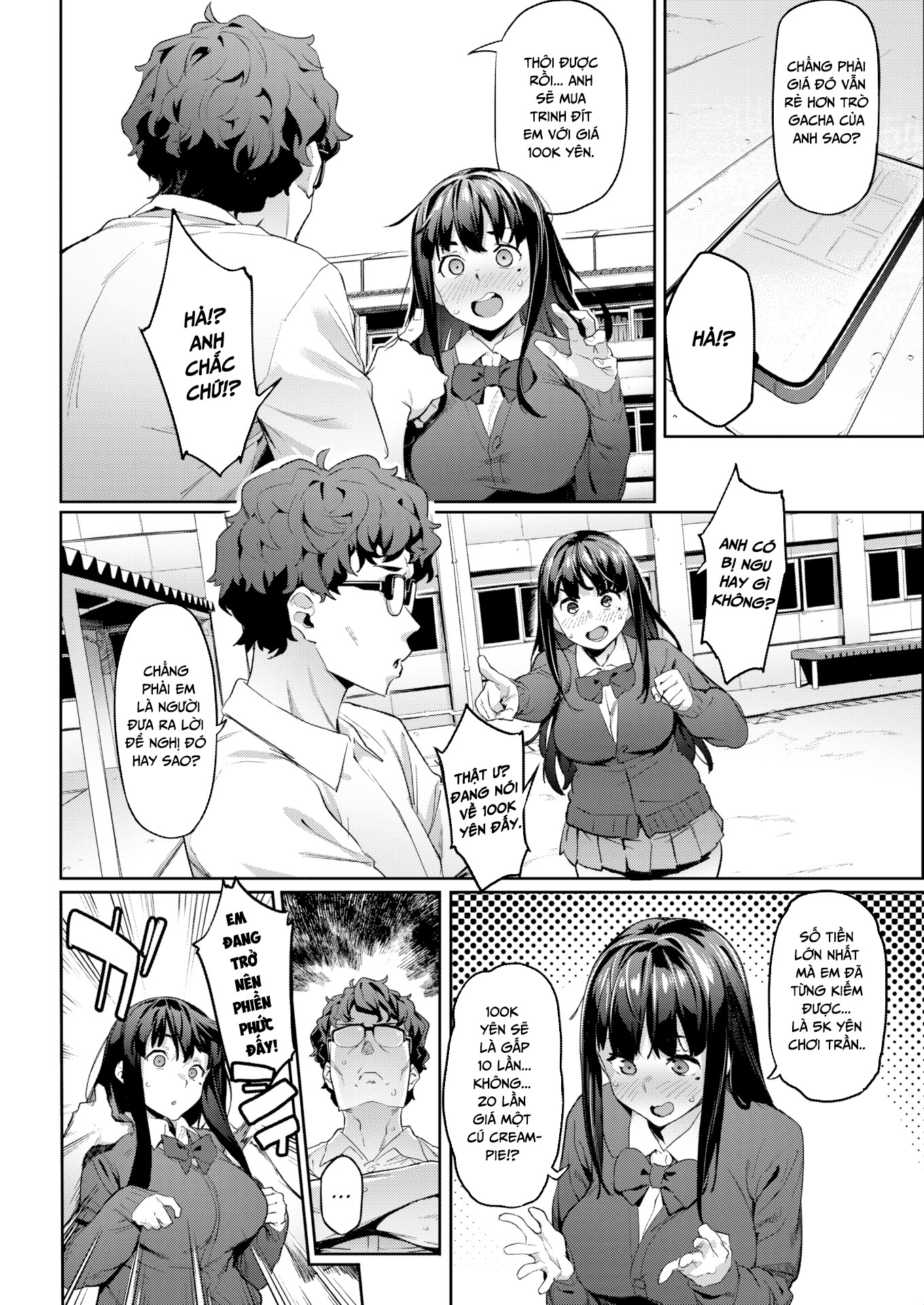 Đọc truyện hentai Lần đầu bán dâm - Oneshot art đẹp