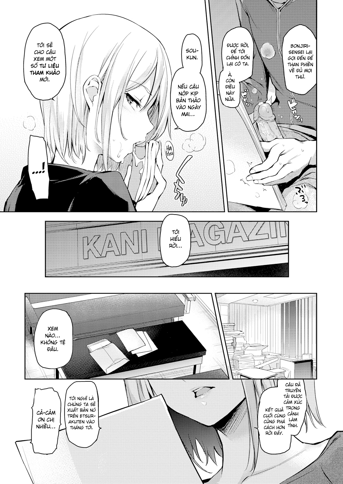 Đọc truyện hentai Biên Tập Viên La Sát Satou-san - Chap 01 - Biên Tập Viên La Sát Satou-san