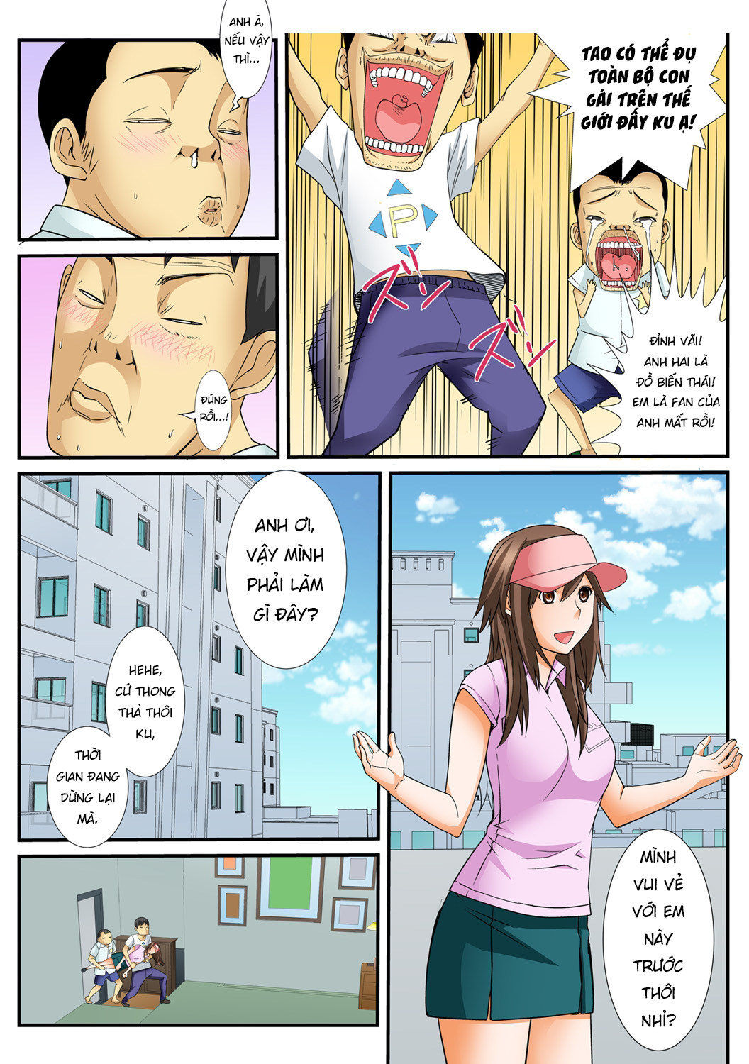 Đọc truyện hentai Ngưng đọng thời gian và đi chịch dạo!!! - Chap 1