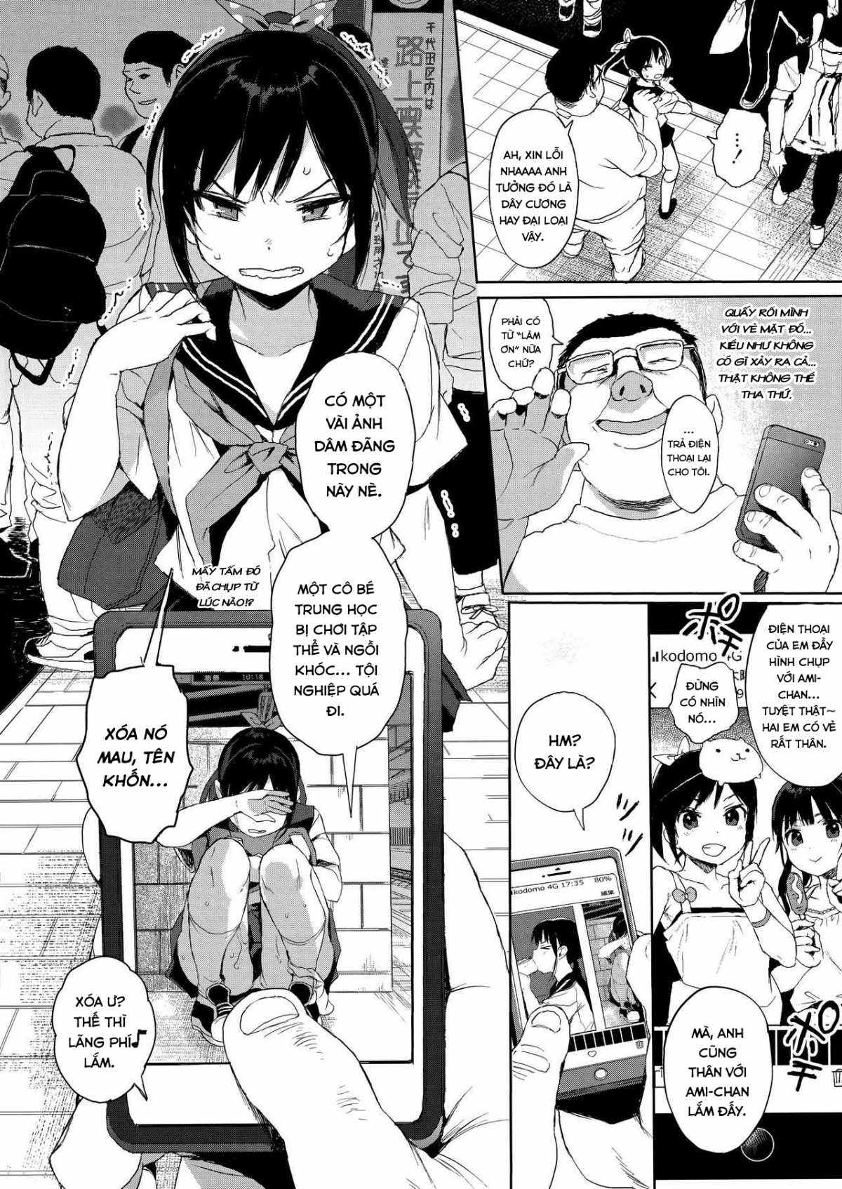 Đọc truyện hentai JC Chikan de Seikyouiku 2 - Oneshot