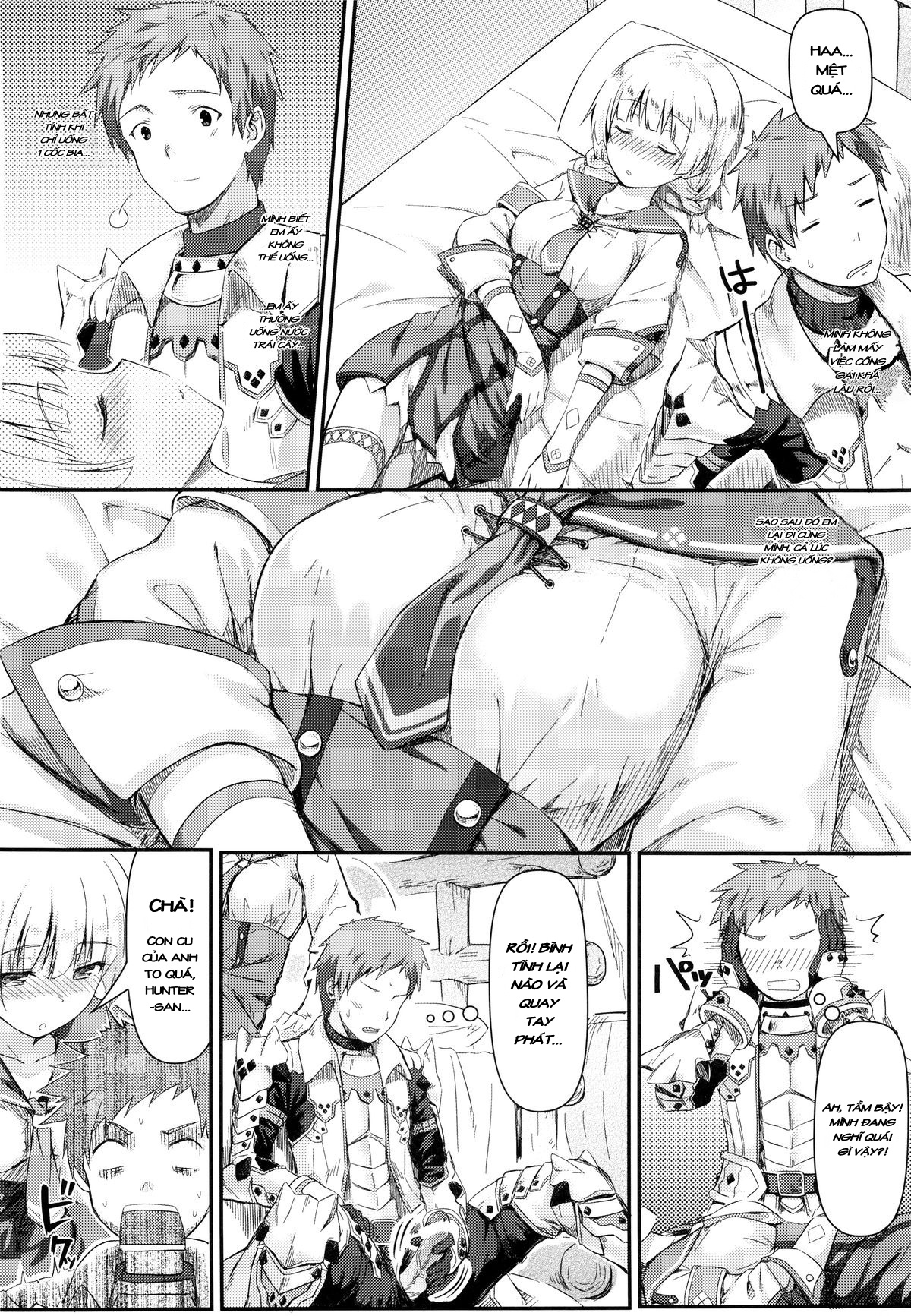 Đọc truyện hentai Kinkyuu Quest - Oneshot không che