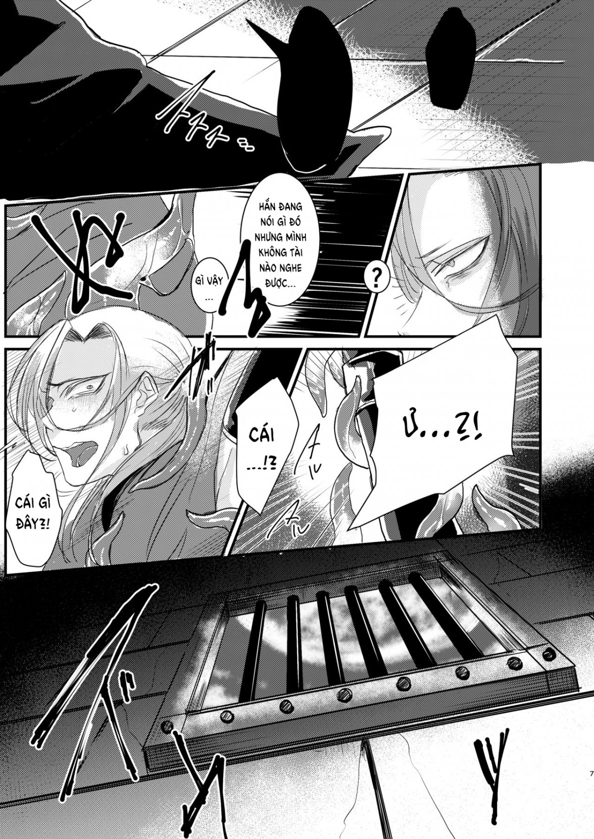 Đọc truyện hentai Câu chuyện về nam pháp sư bị xúc tu chơi - Oneshot