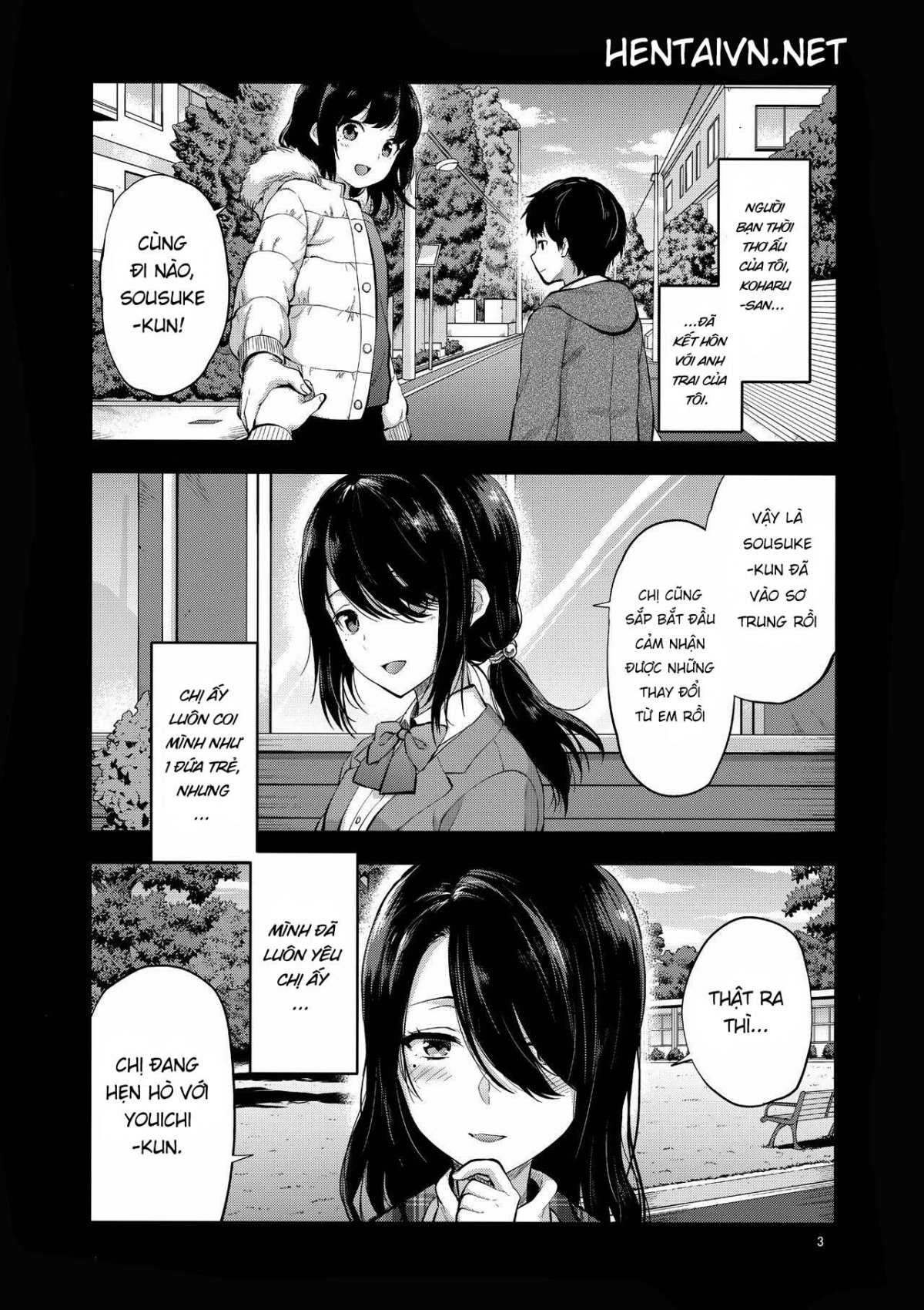 Đọc truyện hentai Akogare no Onee-san ga Aniyome ni Natta - Oneshot