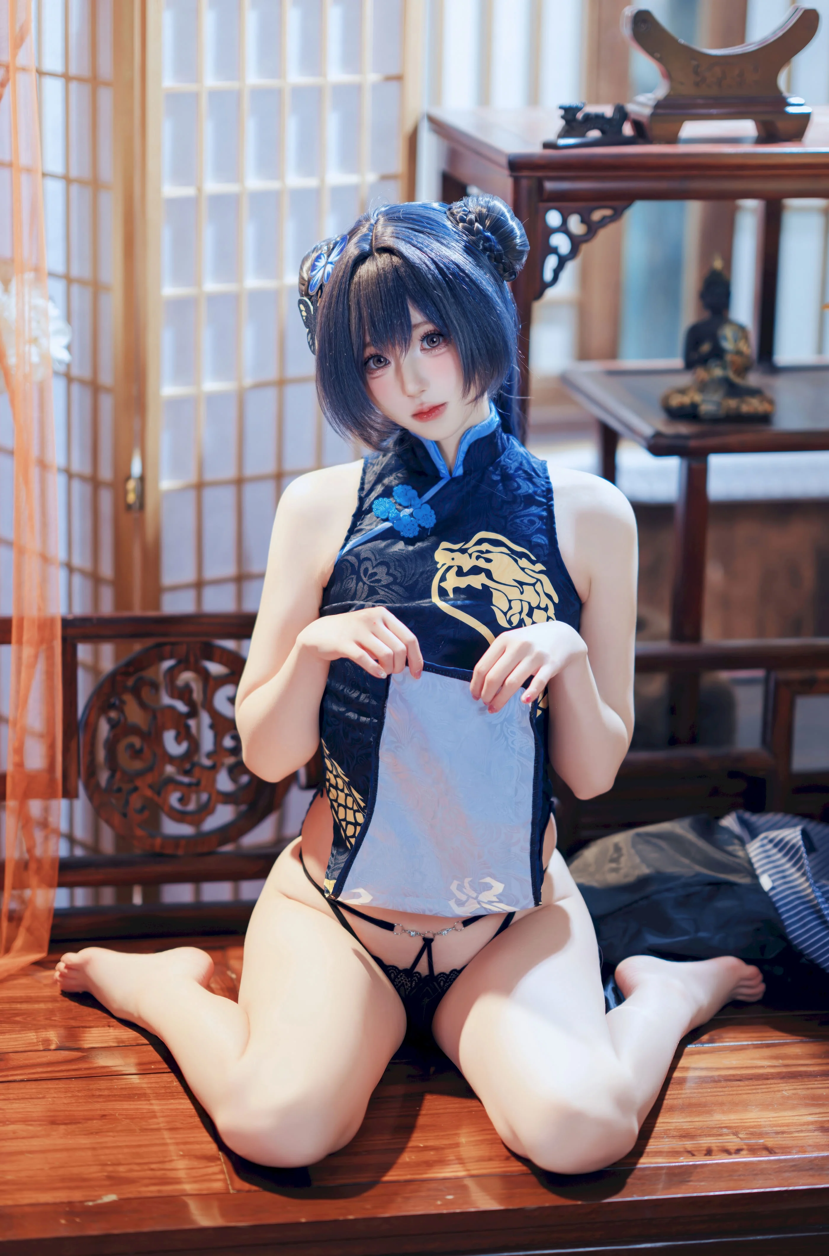 Đọc truyện hentai Tuyển tập Albums siêu phẩm Cosplay - Chap 1410 - Saionji Minamika, Azure Archives, Hime Saki