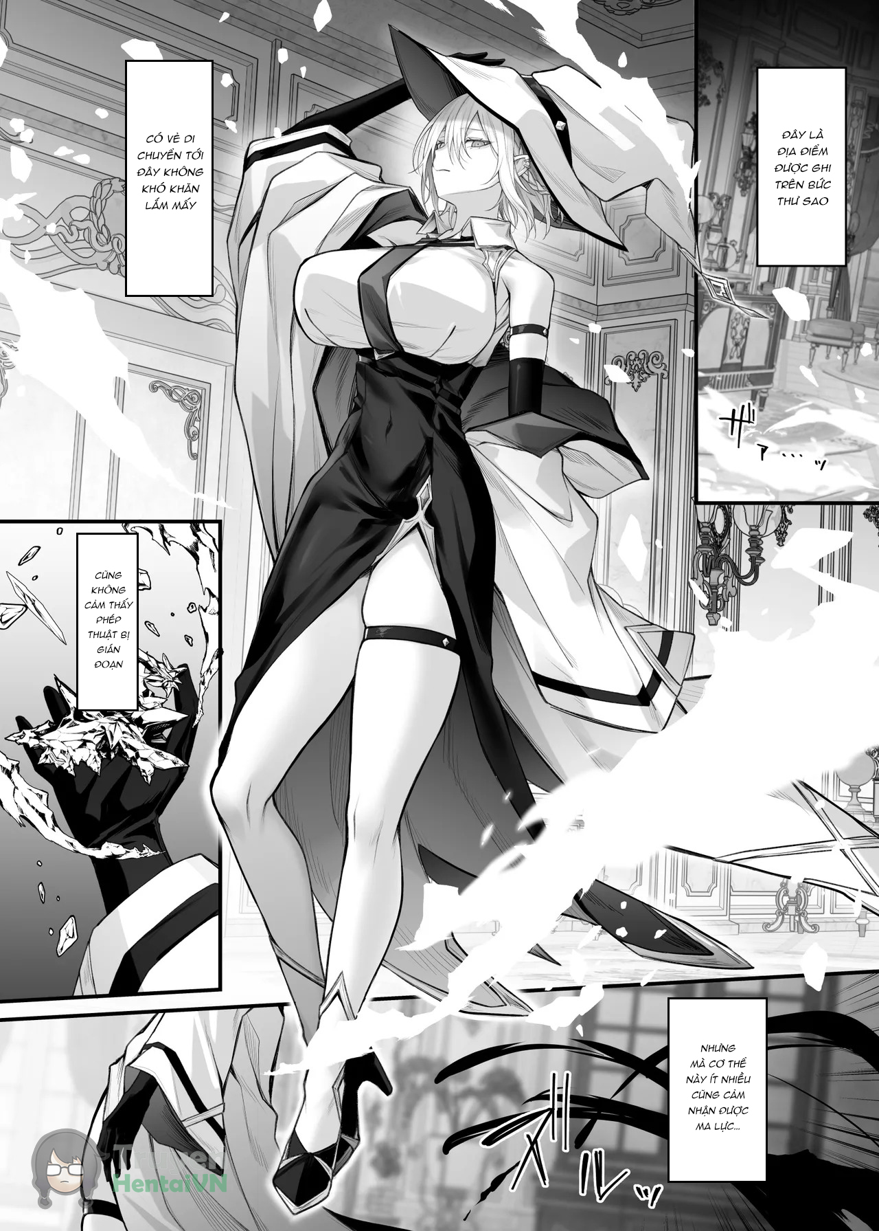 Đọc truyện hentai Juketsu no Majo Alexia wa Mou Otoko ni Modorenai - Chap 1