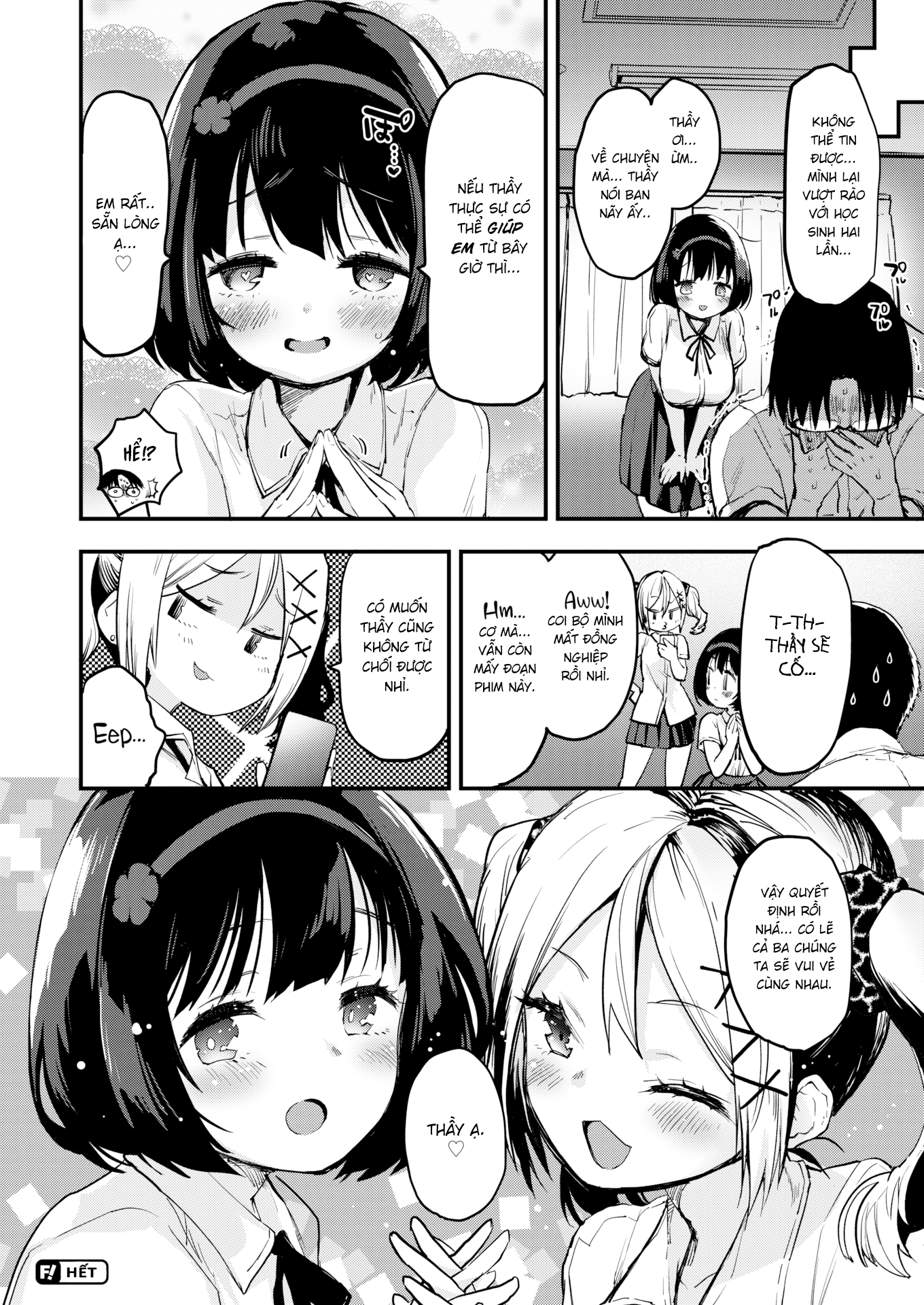 Đọc truyện hentai Lũ Phò Nhí - Chap 2 [END]