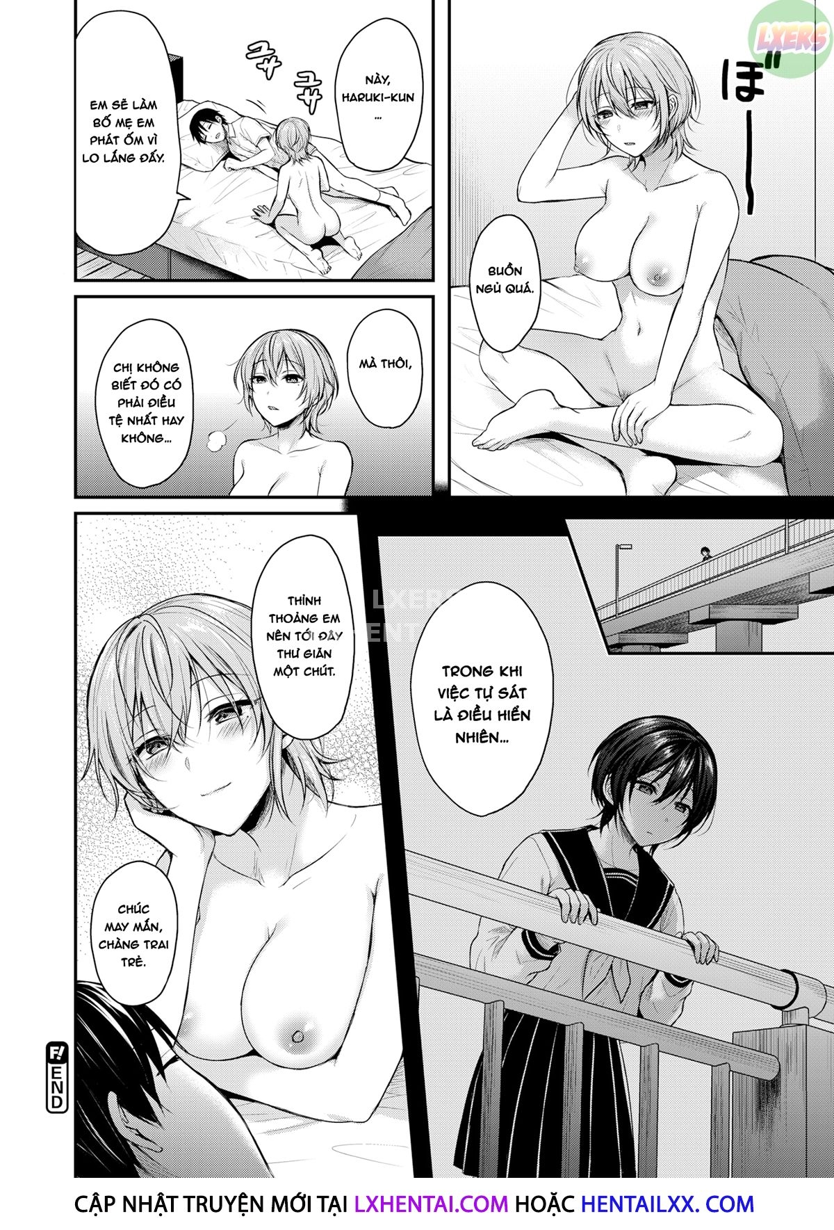 Đọc truyện hentai Chàng trai cần cù & Cô gái tầm phào - Oneshot