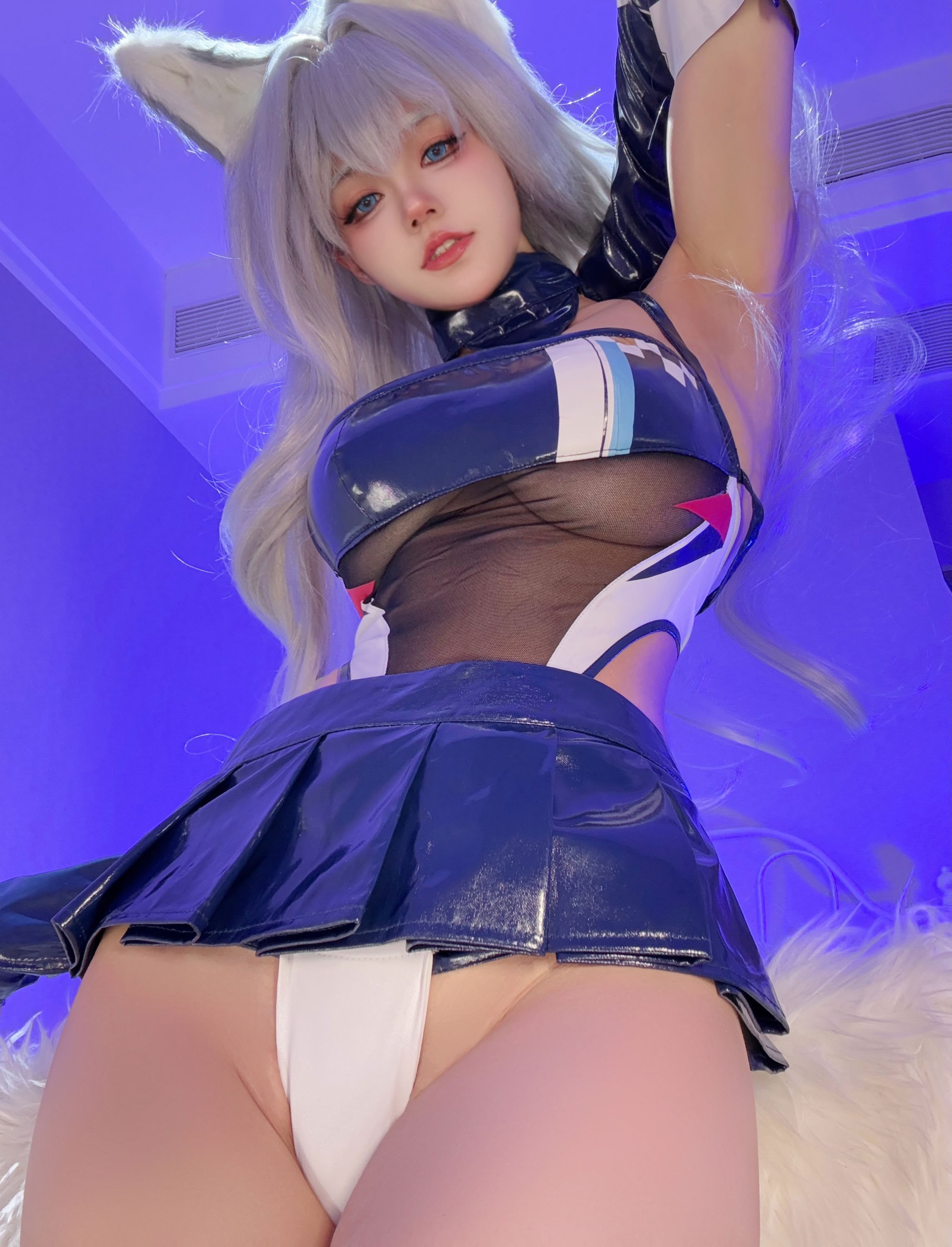 Đọc truyện hentai Tuyển tập Albums siêu phẩm Cosplay - CHap 1233 - Chiyo Ogura w - Shinano Racing Girl (Azur Lane)
