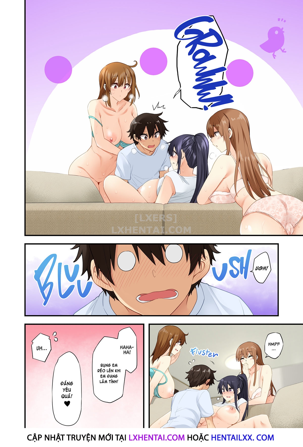 Đọc truyện hentai Onee-chan no Wasuremono o Todoke ni Kita Hazu nanoni - Chap 2 - Home Game