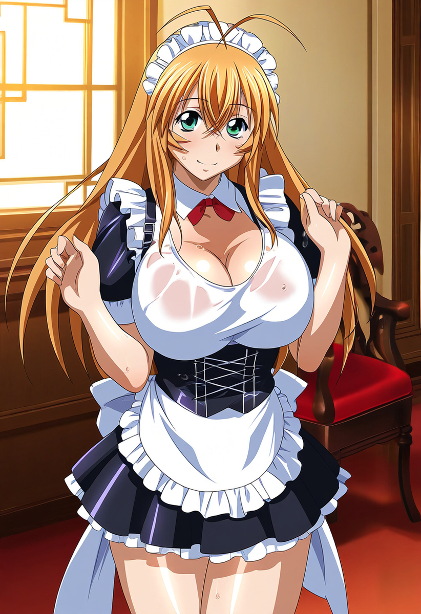 Đọc truyện hentai Tuyển tập Albums Art hentai - Chap 268 - Sonsaku (Ikki Tousen) AI illustration maid outfit