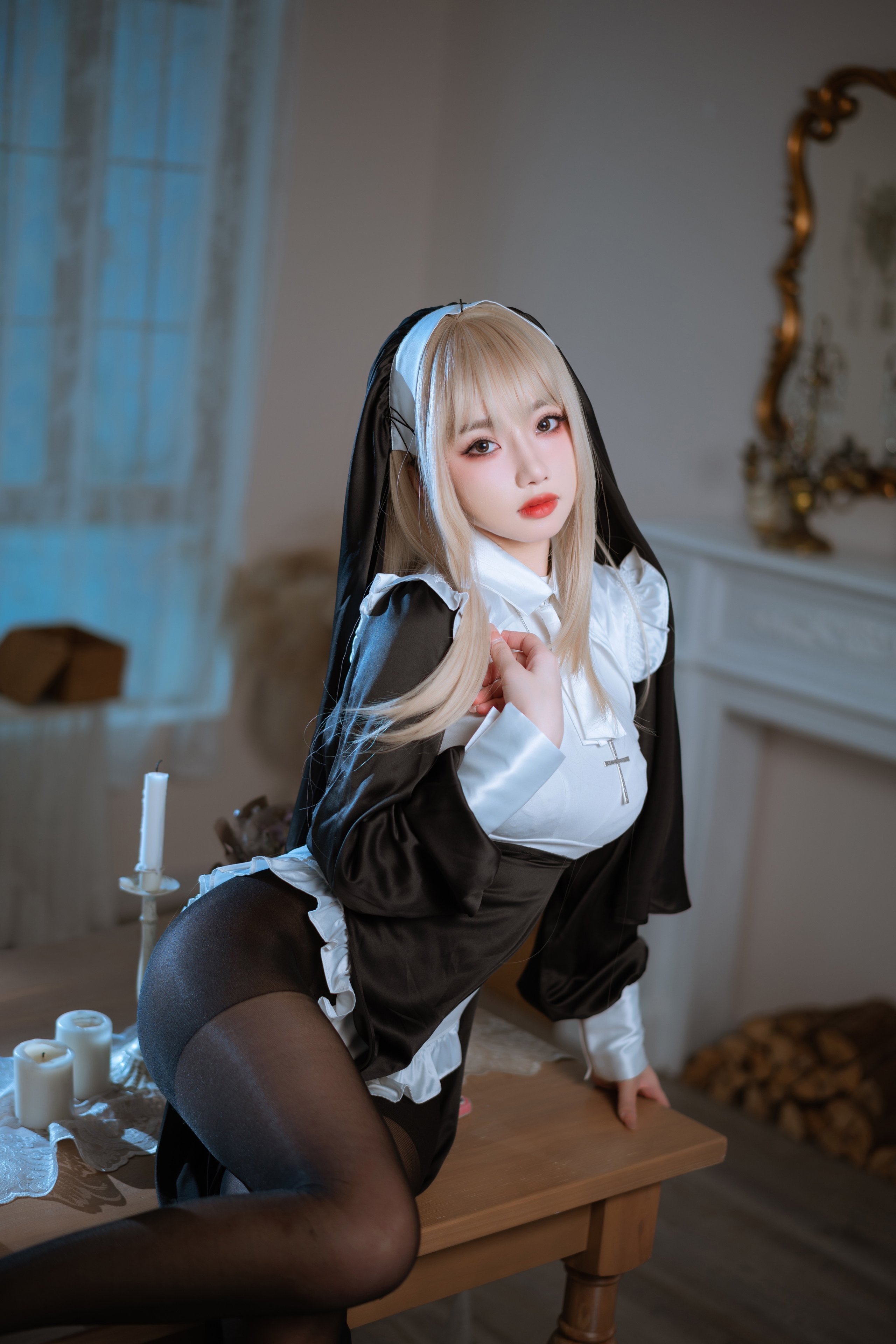Đọc truyện hentai Tuyển tập Albums siêu phẩm Cosplay - Chap 742 - Is Guichu Yao here? - Nun