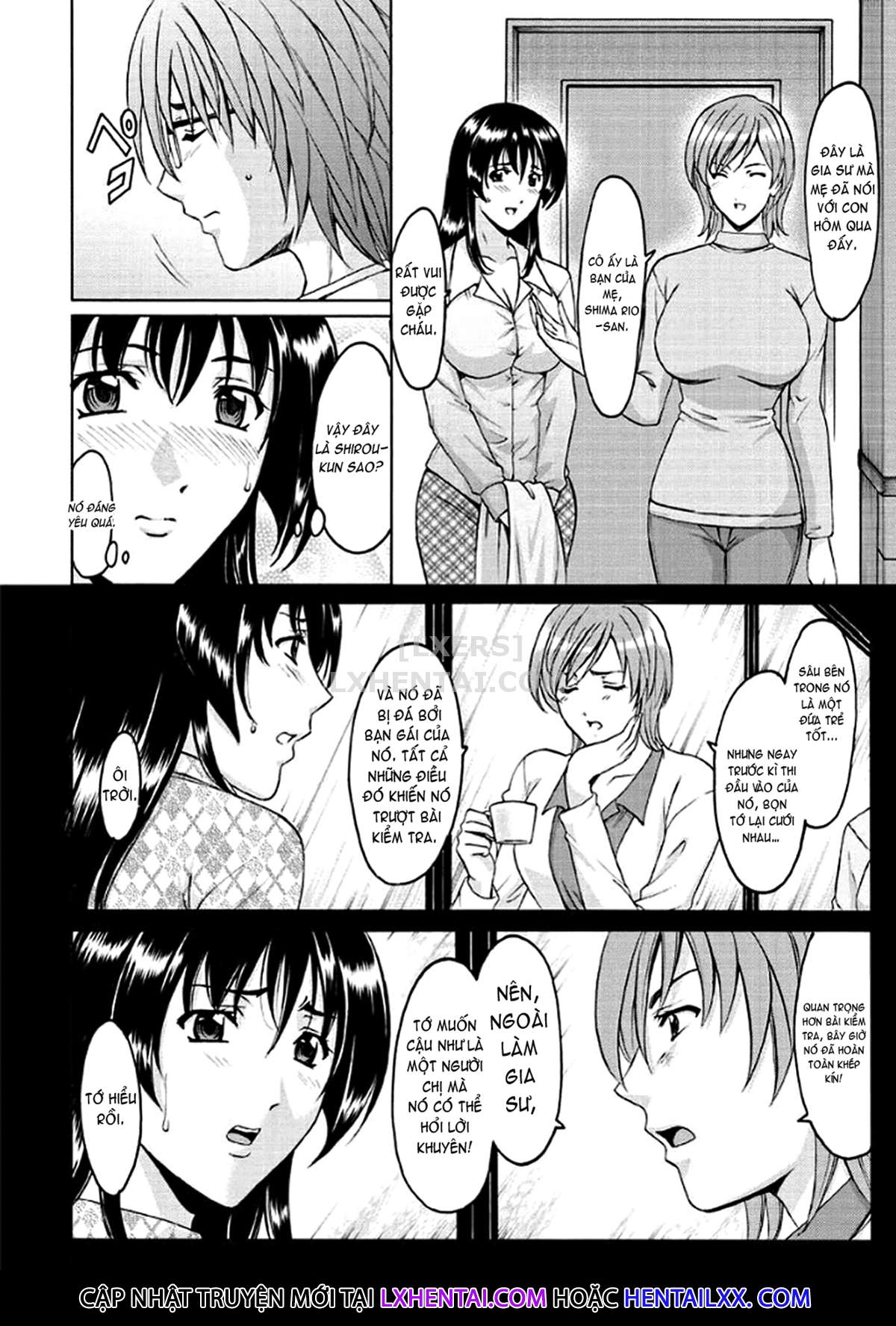 Đọc truyện hentai Katei Kyoushi Ga Ochiru Made - Chap 2