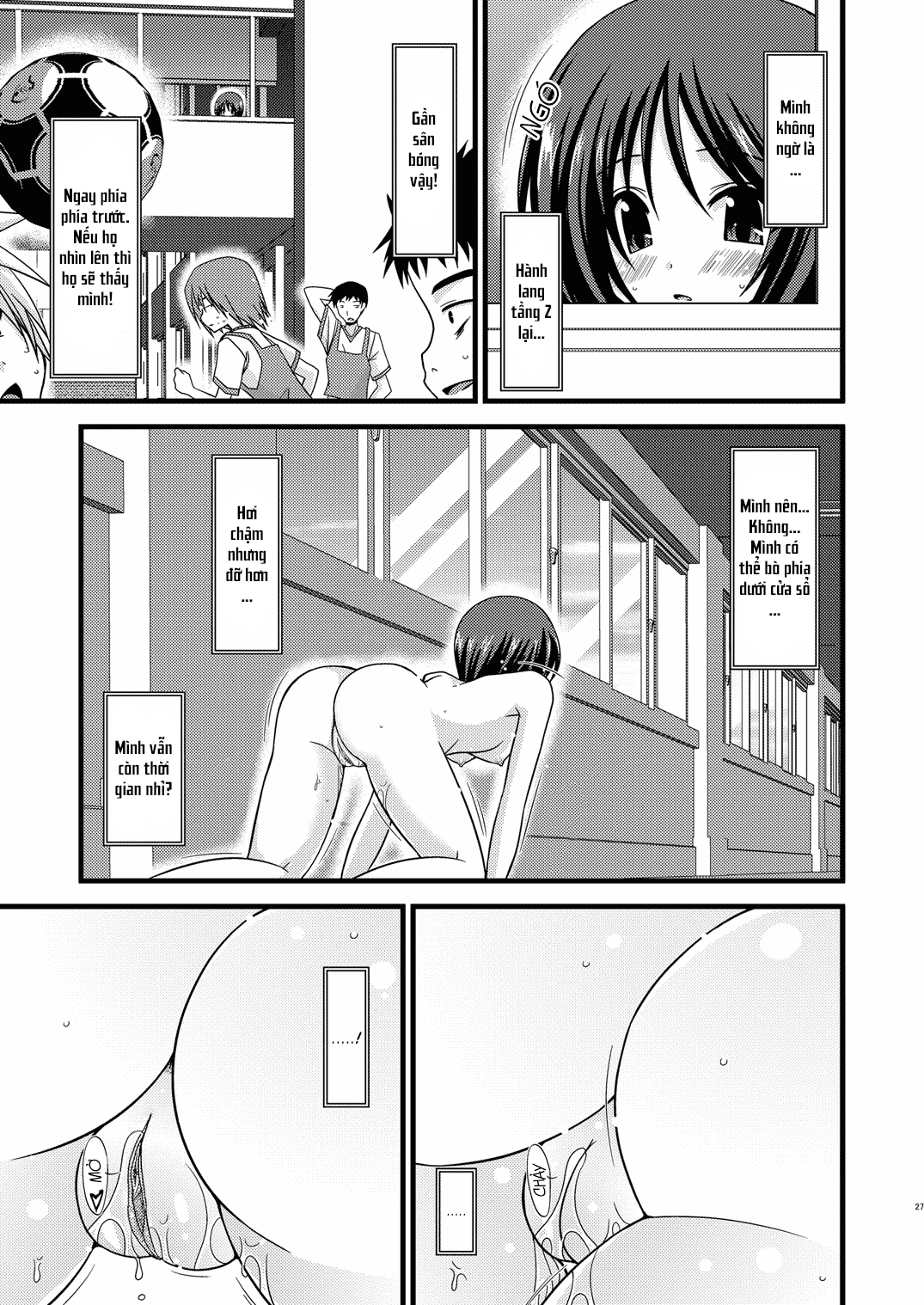 Đọc truyện hentai Cô gái thích khoả thân - Chap 3