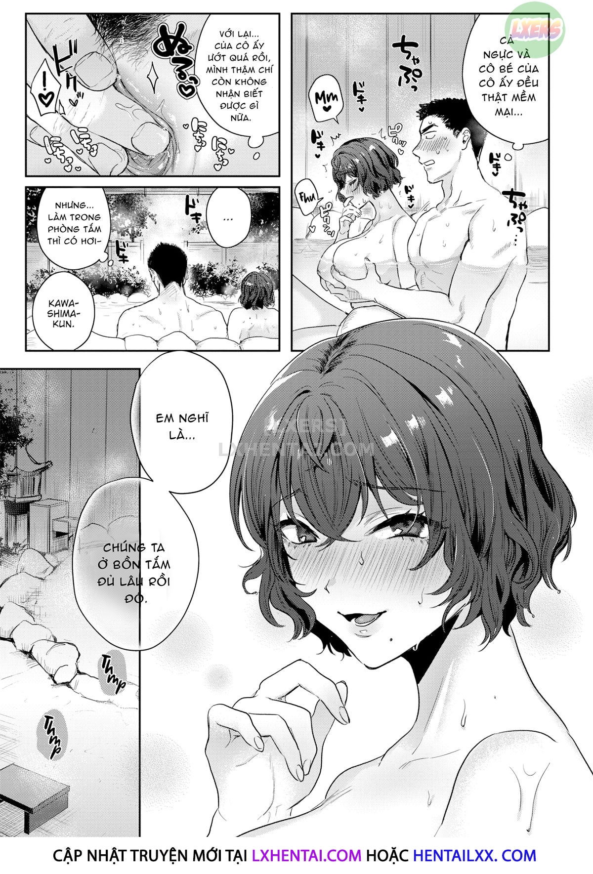 Đọc truyện hentai Bông hoa trong bồn tắm - Oneshot