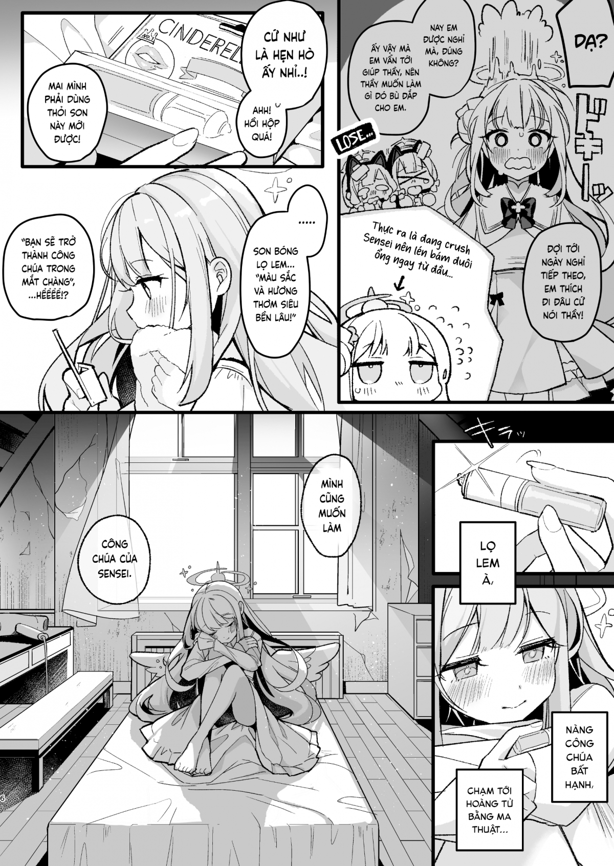 Đọc truyện hentai Cô bé lọ lem chạng vạng - Oneshot