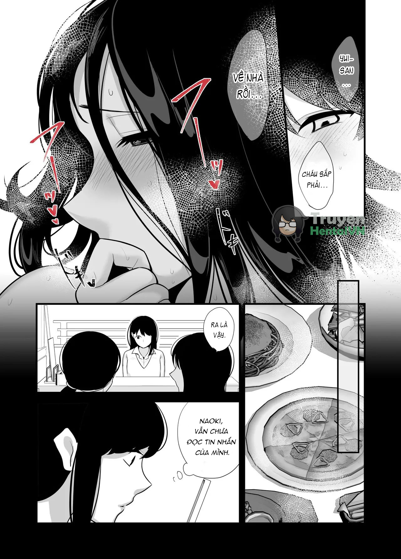 Đọc truyện hentai Kanojo no Haha ni Taberareru ~ Yuuwaku sarete Naisho no Furin Kankei - Oneshot