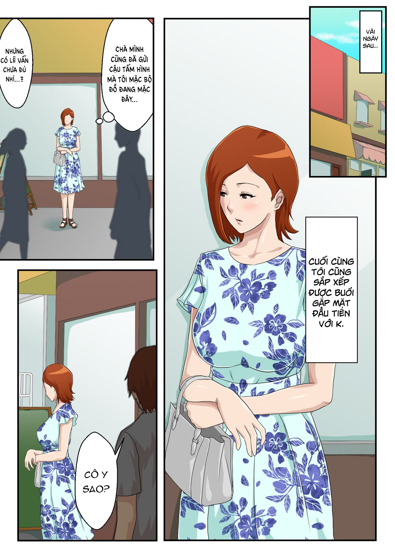 Đọc truyện hentai Bắt gặp mẹ sử dụng cùng app hẹn hò!!! - Chap 1