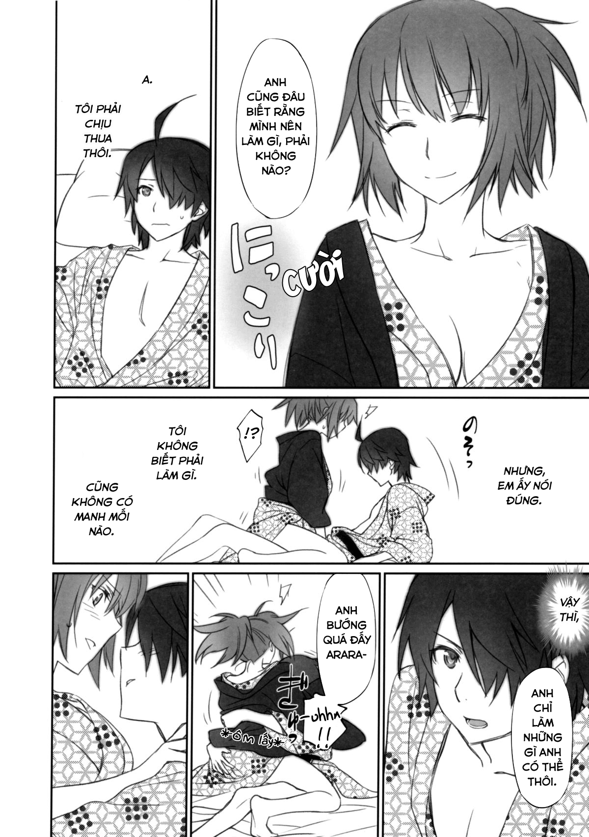 Đọc truyện hentai Hitagi family (Bakemonogatari) - Chap 2