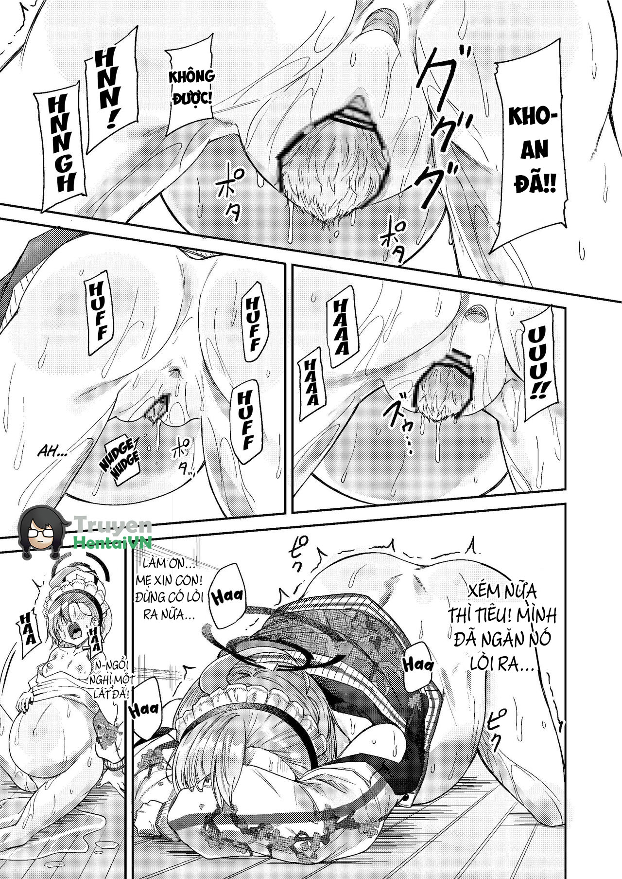 Đọc truyện hentai Sensei Wari Umarechau (Blue Archive) - Oneshot