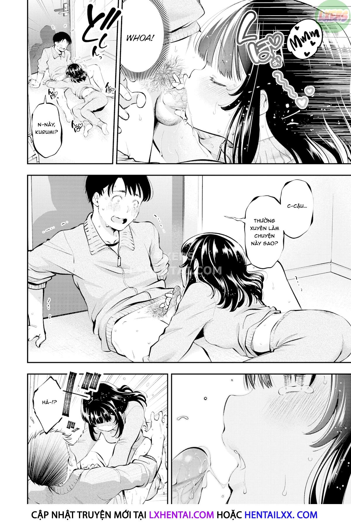 Đọc truyện hentai Cặp đôi xấu hổ - Oneshot