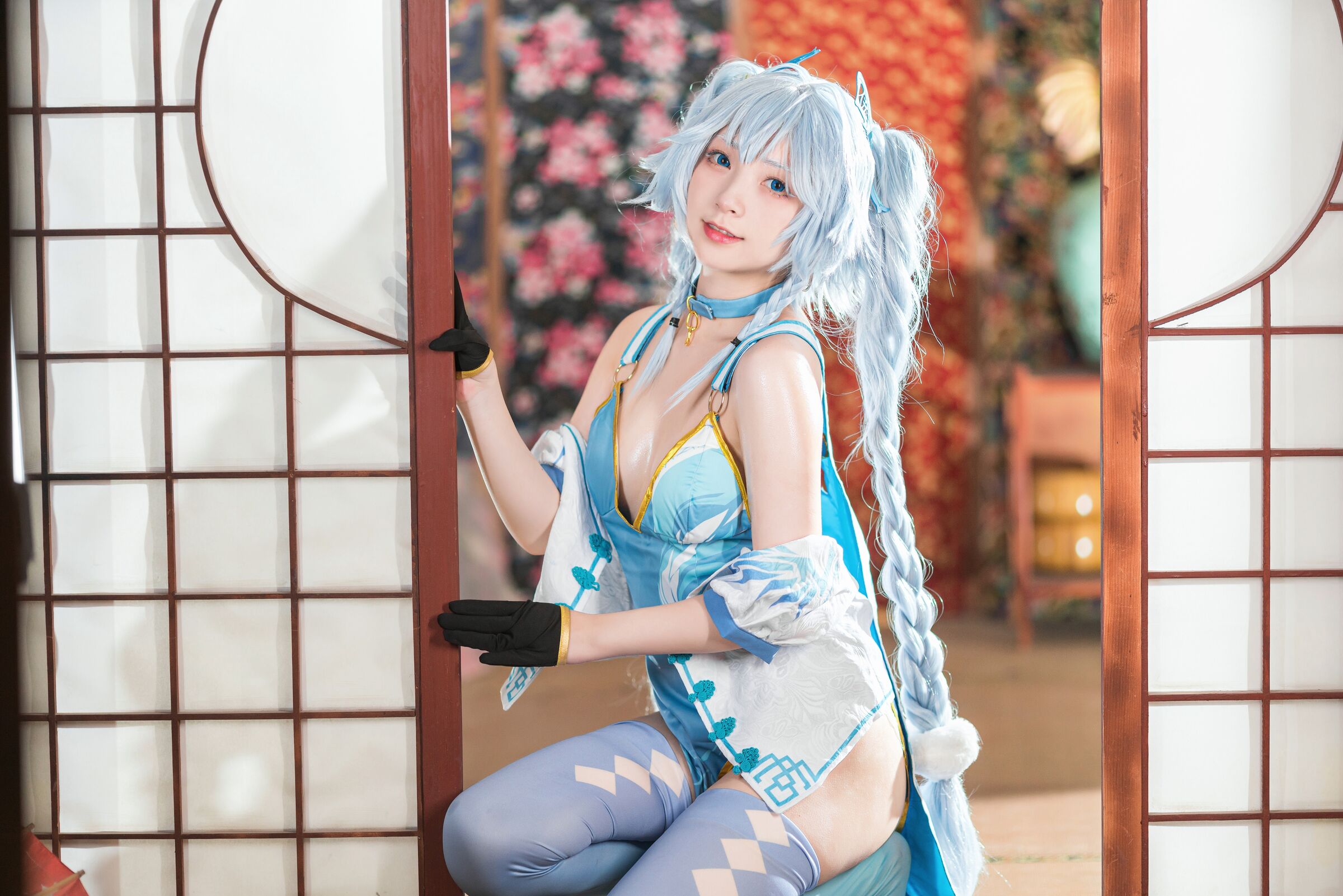 Đọc truyện hentai Tuyển tập Albums siêu phẩm Cosplay - Chap 466 - Flower Bell PA15 - Delphinium Charm